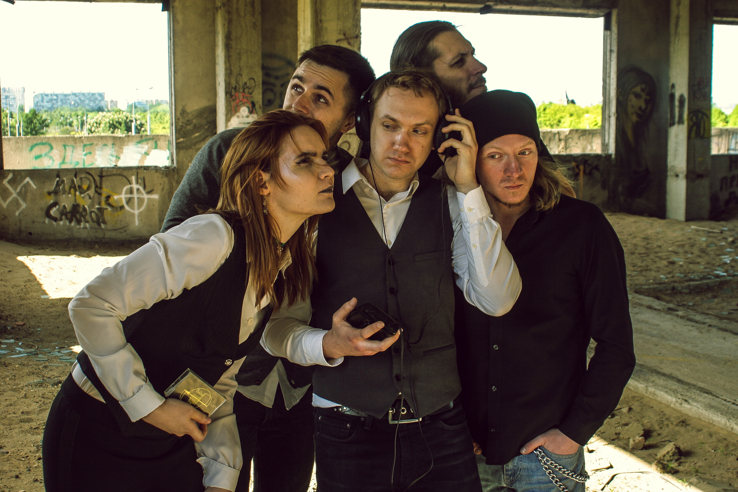 Промо-фотосессия для группы «The Mile». Фотограф Ellairen