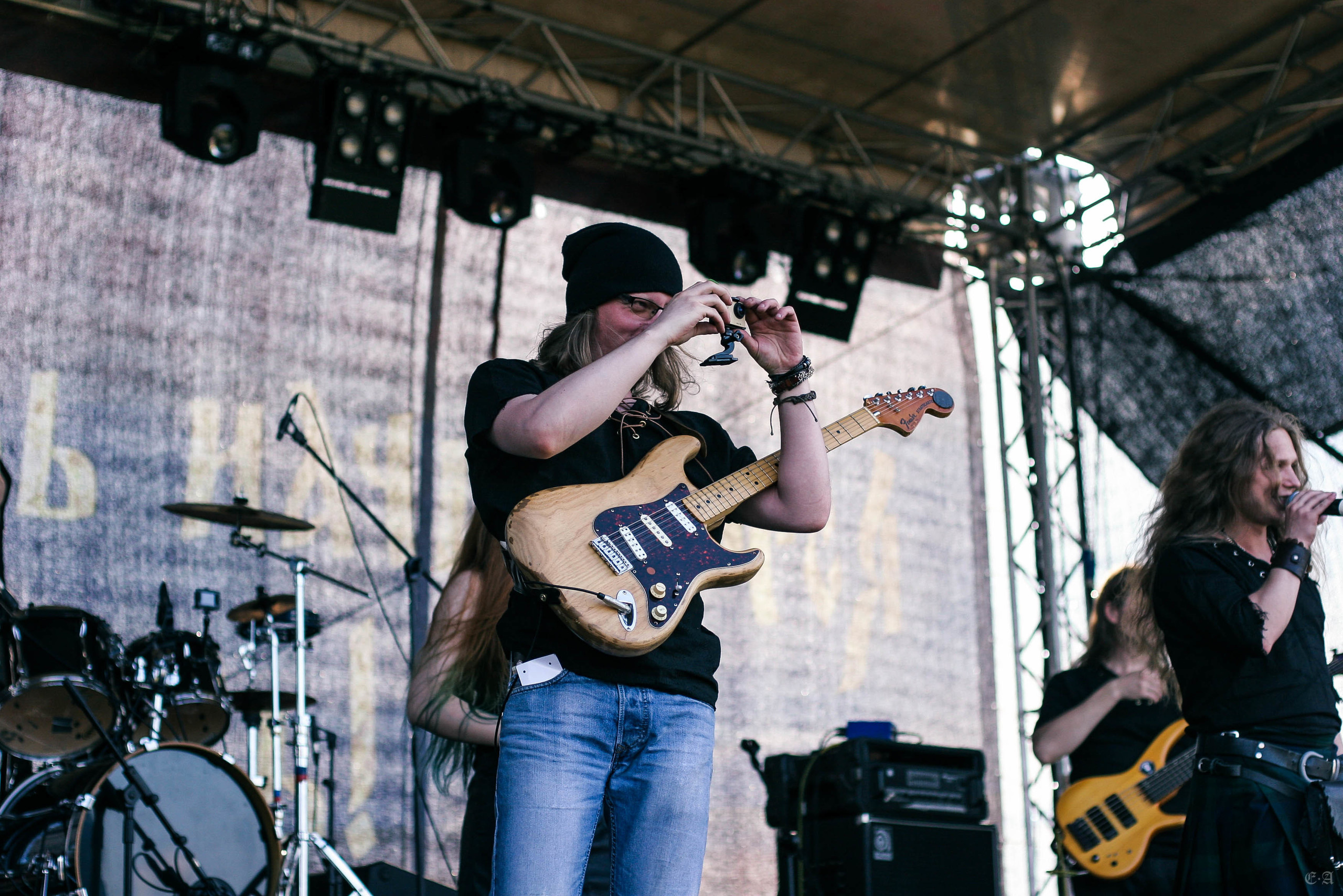 Группа «Ворон» на фестивале «Былинный берег 2019». Фотограф Ellairen