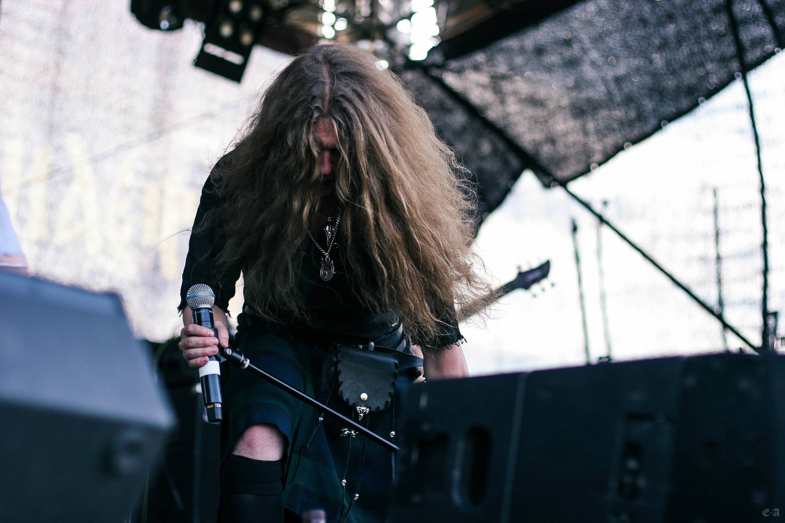 Группа «Ворон» на фестивале «Былинный берег 2019». Фотограф Ellairen