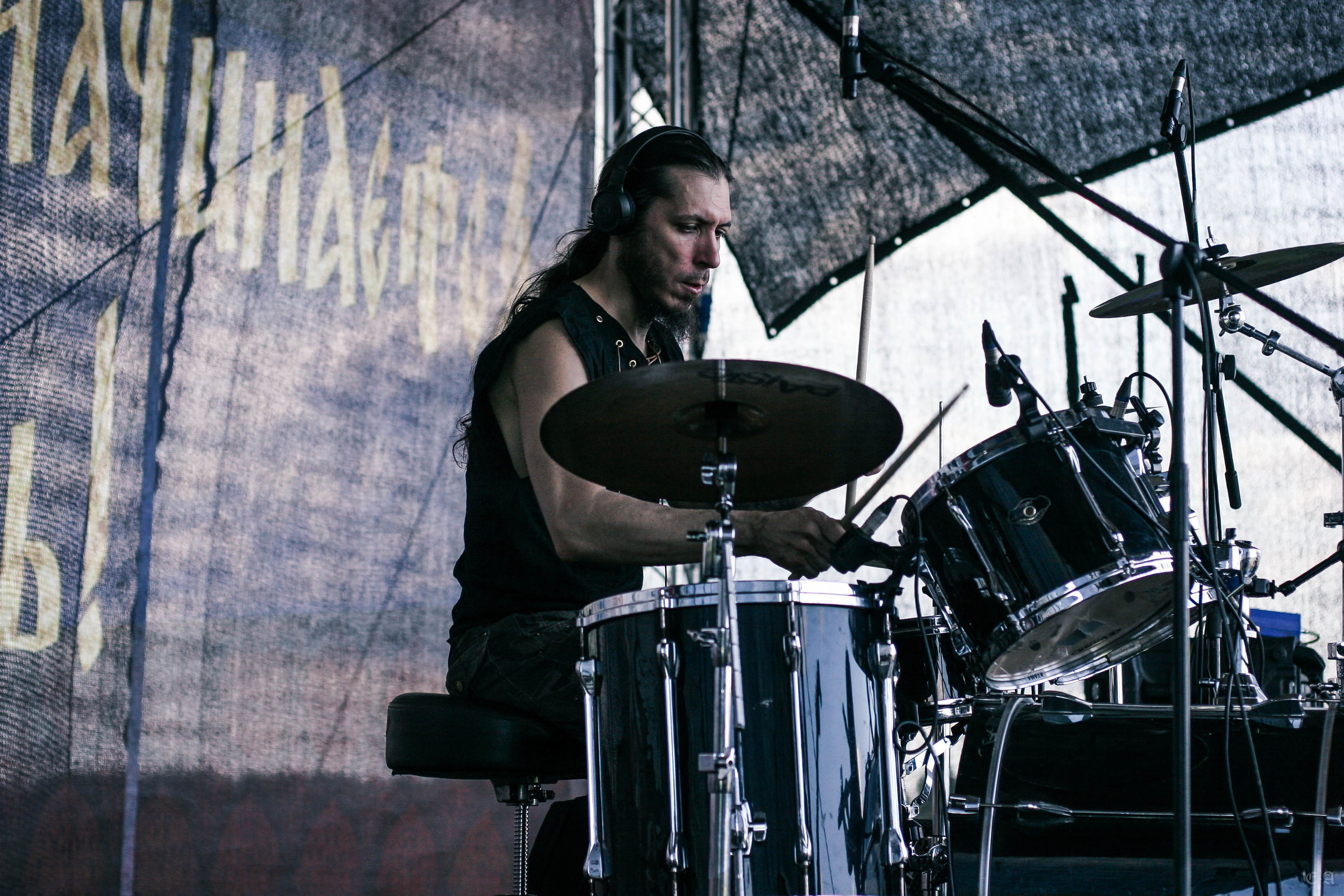 Группа «Ворон» на фестивале «Былинный берег 2019». Фотограф Ellairen