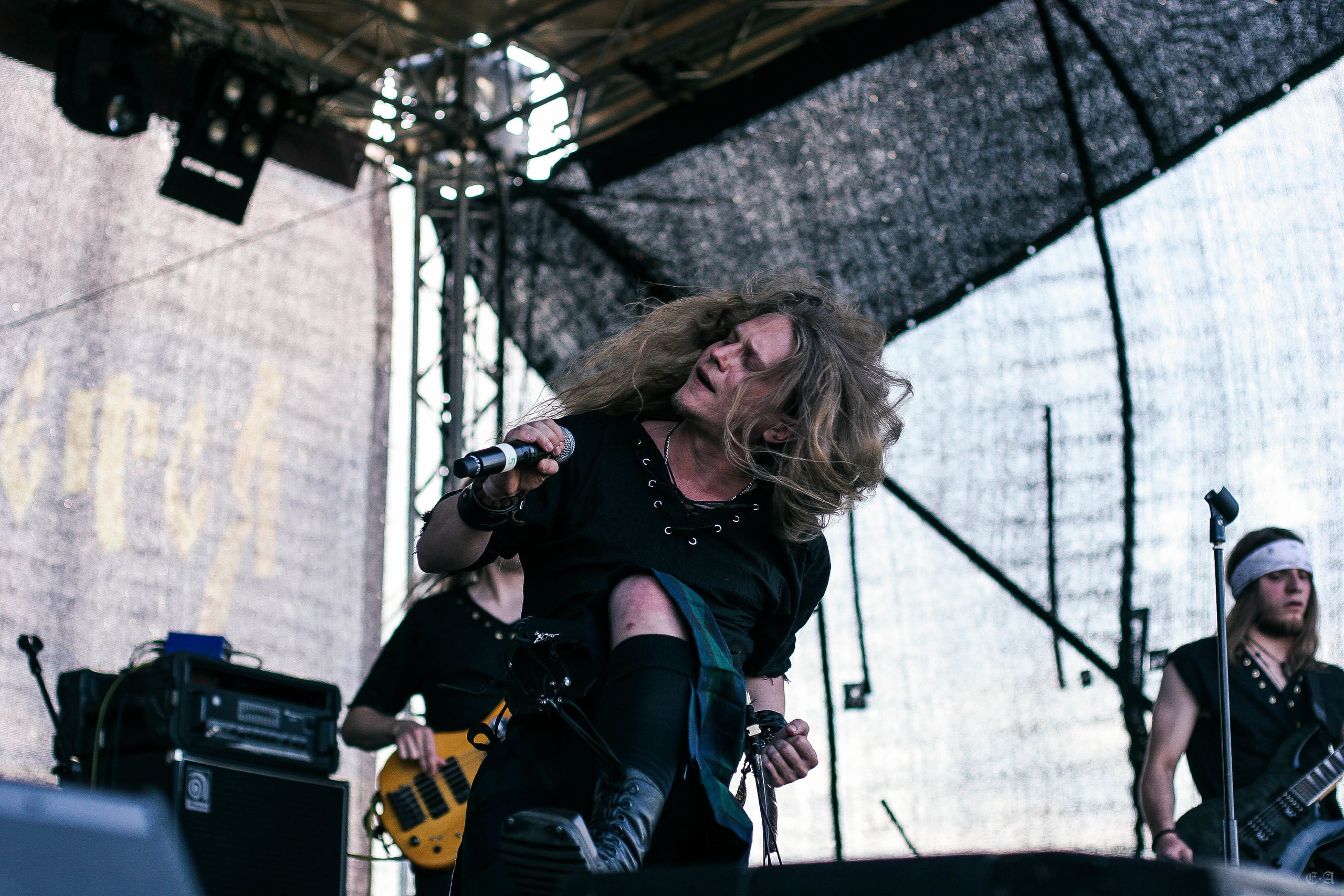 Группа «Ворон» на фестивале «Былинный берег 2019». Фотограф Ellairen