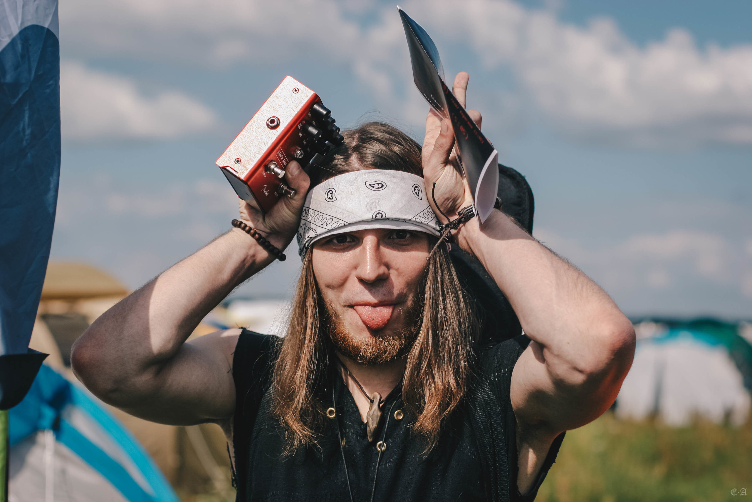 Группа «Ворон» на фестивале «Былинный берег 2019». Фотограф Ellairen