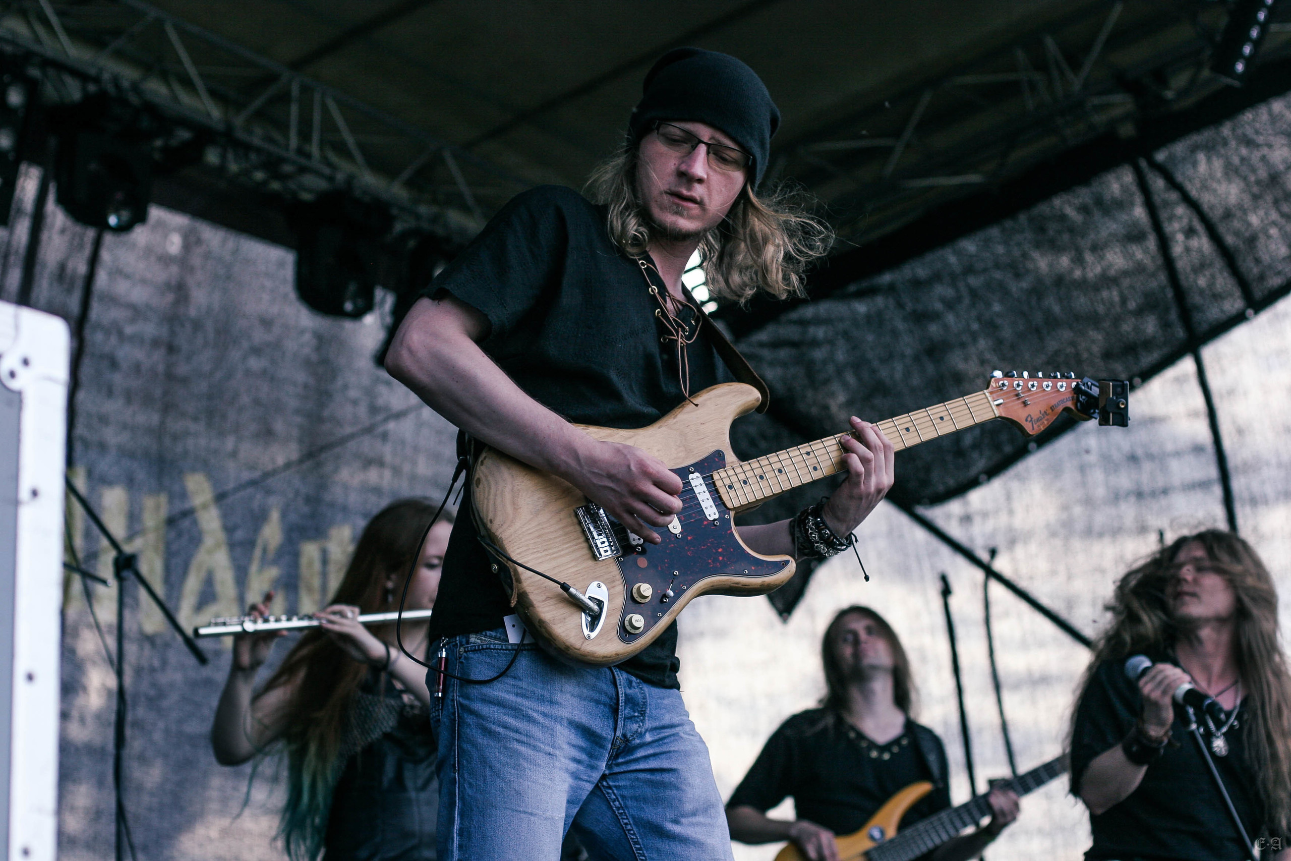 Группа «Ворон» на фестивале «Былинный берег 2019». Фотограф Ellairen