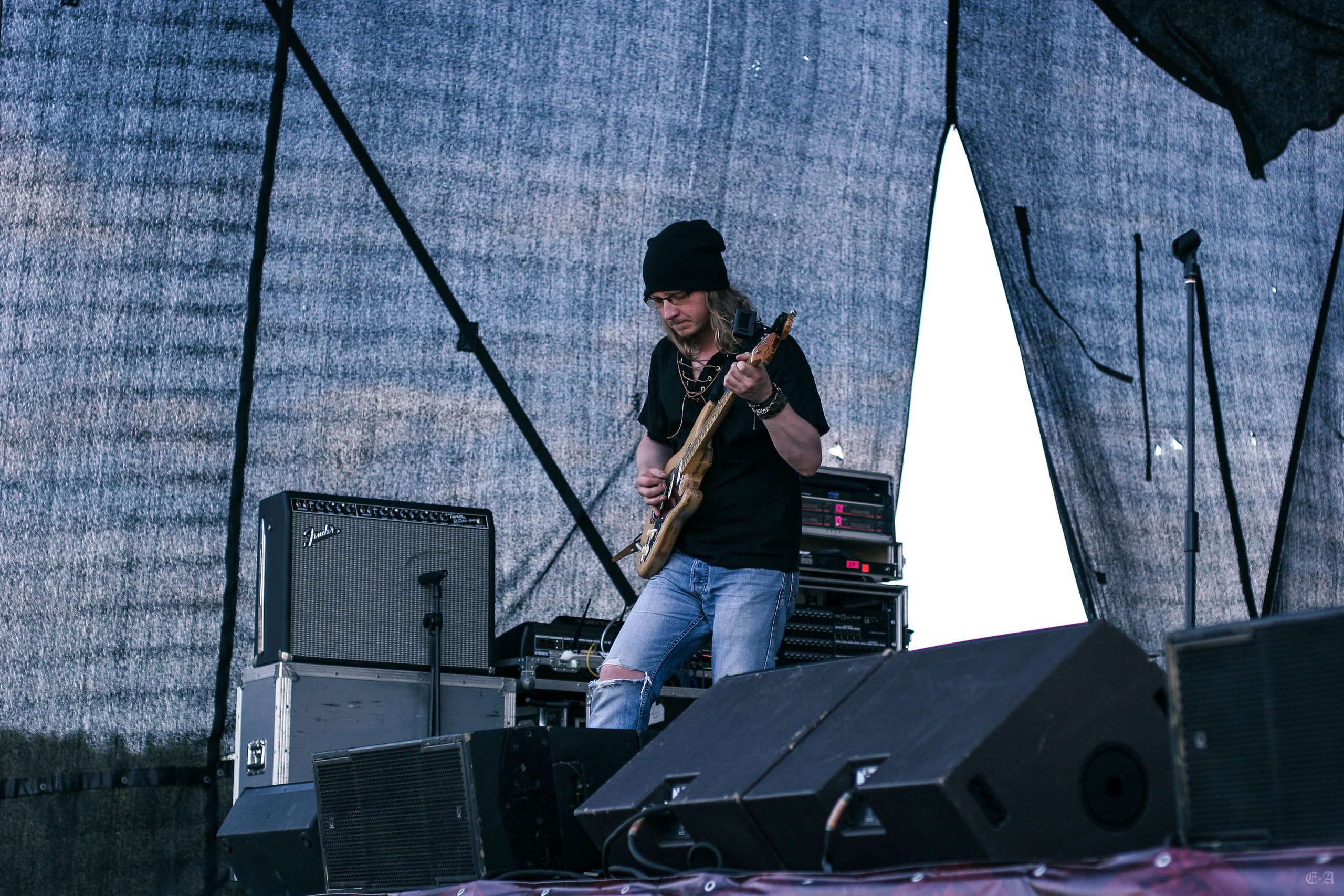 Группа «Ворон» на фестивале «Былинный берег 2019». Фотограф Ellairen