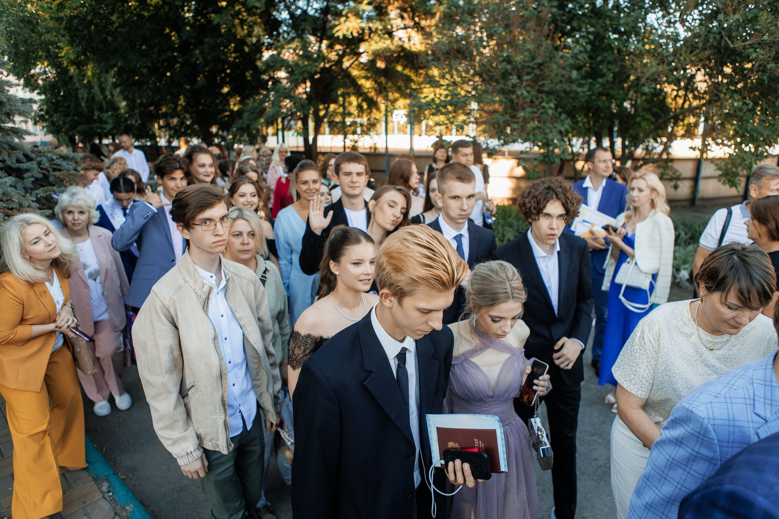 Выпускной Гимназия 12 2024 г. Свадебный и портретный Фотограф в Липецке Дмитрий Котюков