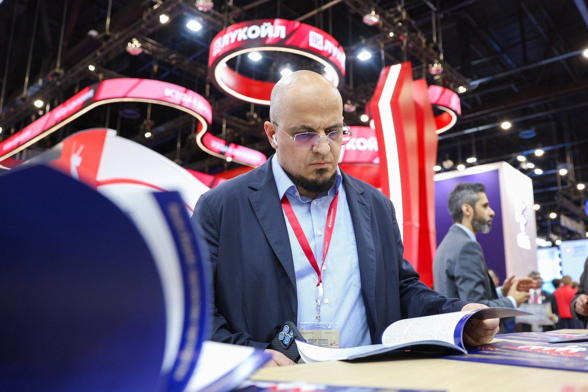 Стенд Королевства Бахрейн на ПМЭФ 2025. Фотограф Дарья Попова