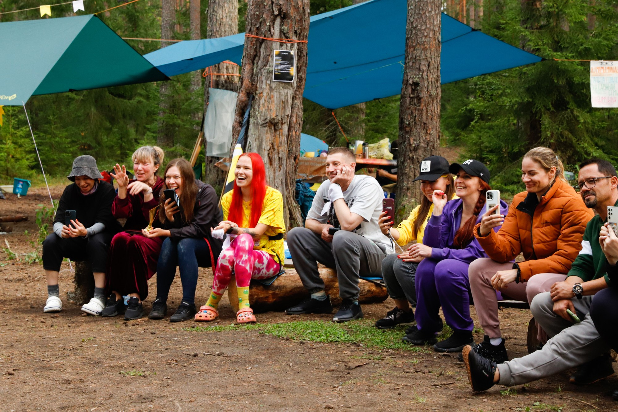 «Последний герой» в лагере для взрослых «Изи». Фотограф Дарья Попова