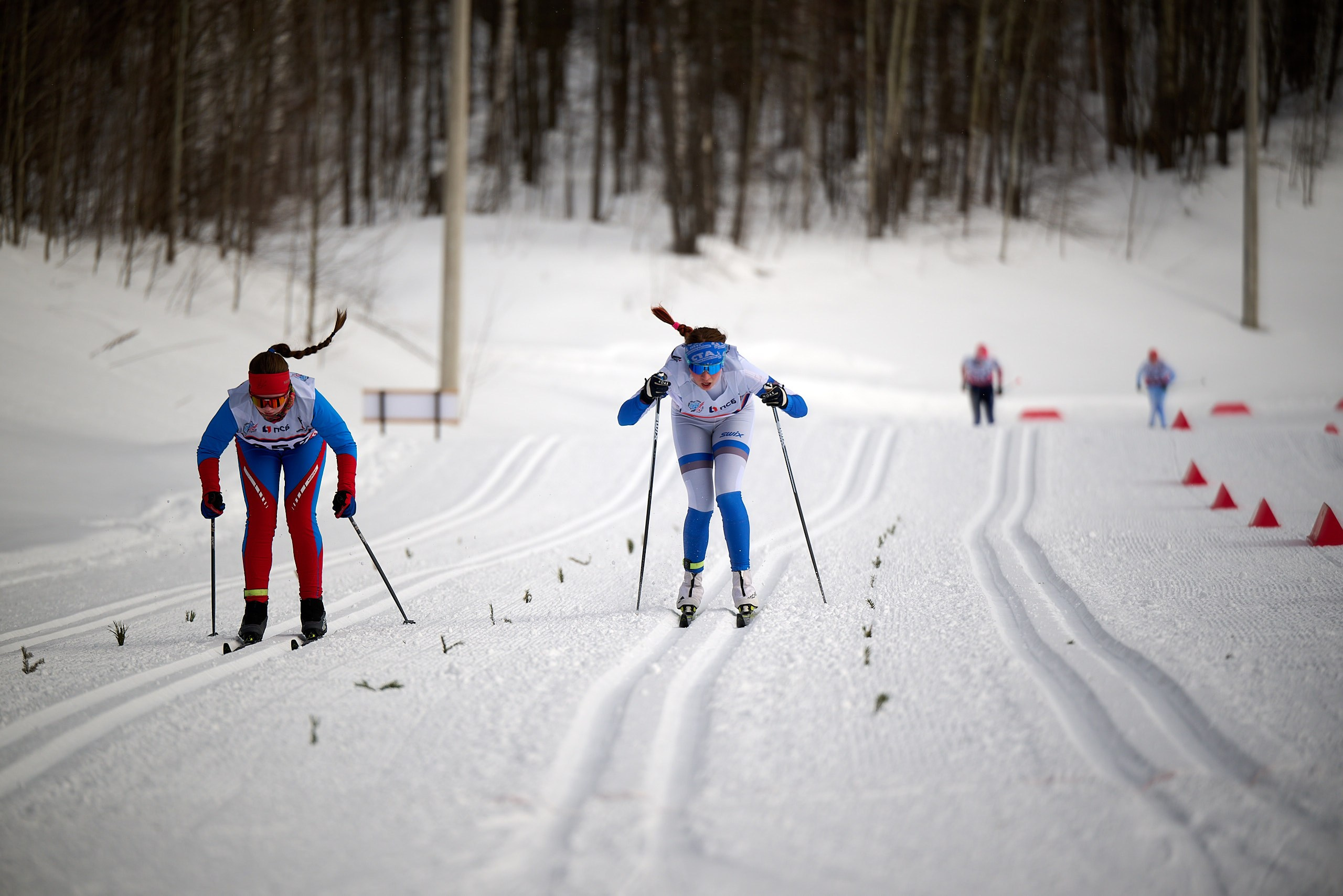 Всероссийские соревнования по лыжным гонкам «Пионерская правда». Ижевс. Спортивный репортажный фотограф в Ижевске Сергей Мерзляков