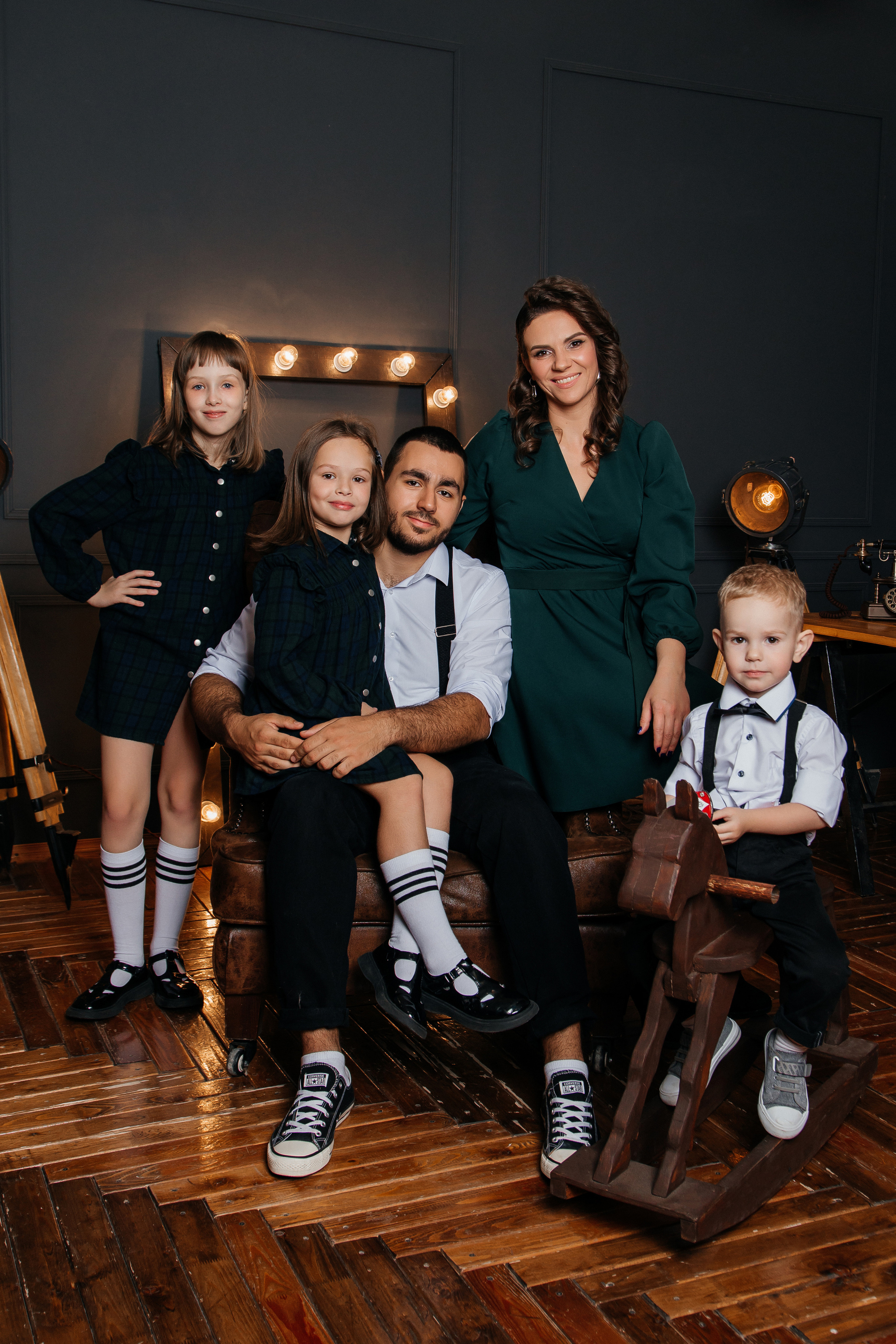 Семья Анны. Фотограф Красноярск Алина Степанчишина