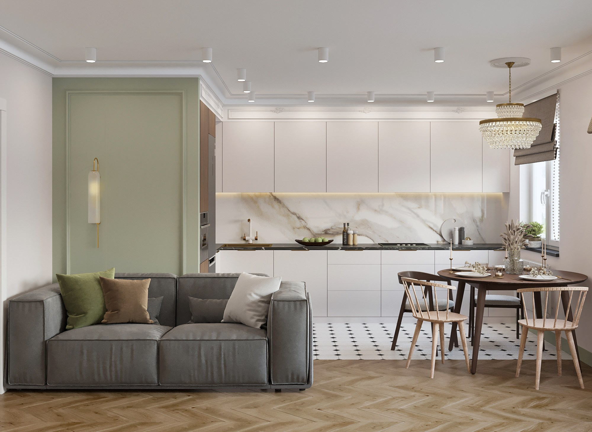 Квартира 85 метров м. Юго-западная. Главная