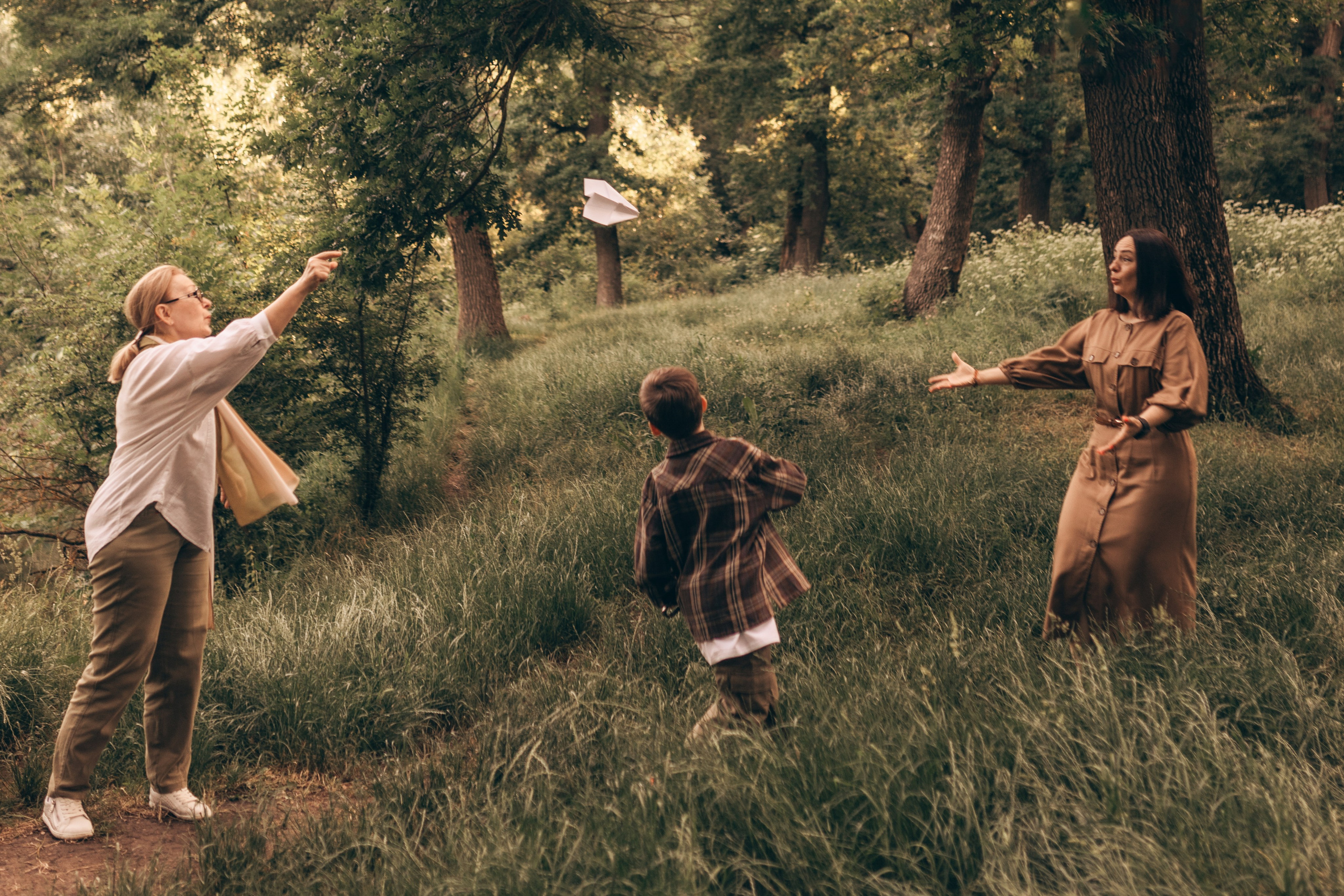 Прогулка по Ртищевскому пруду с прекрасной семьёй Ларисы её мамой и сыном Глебом. Фотограф в Ставрополе Svetlana Matveeva