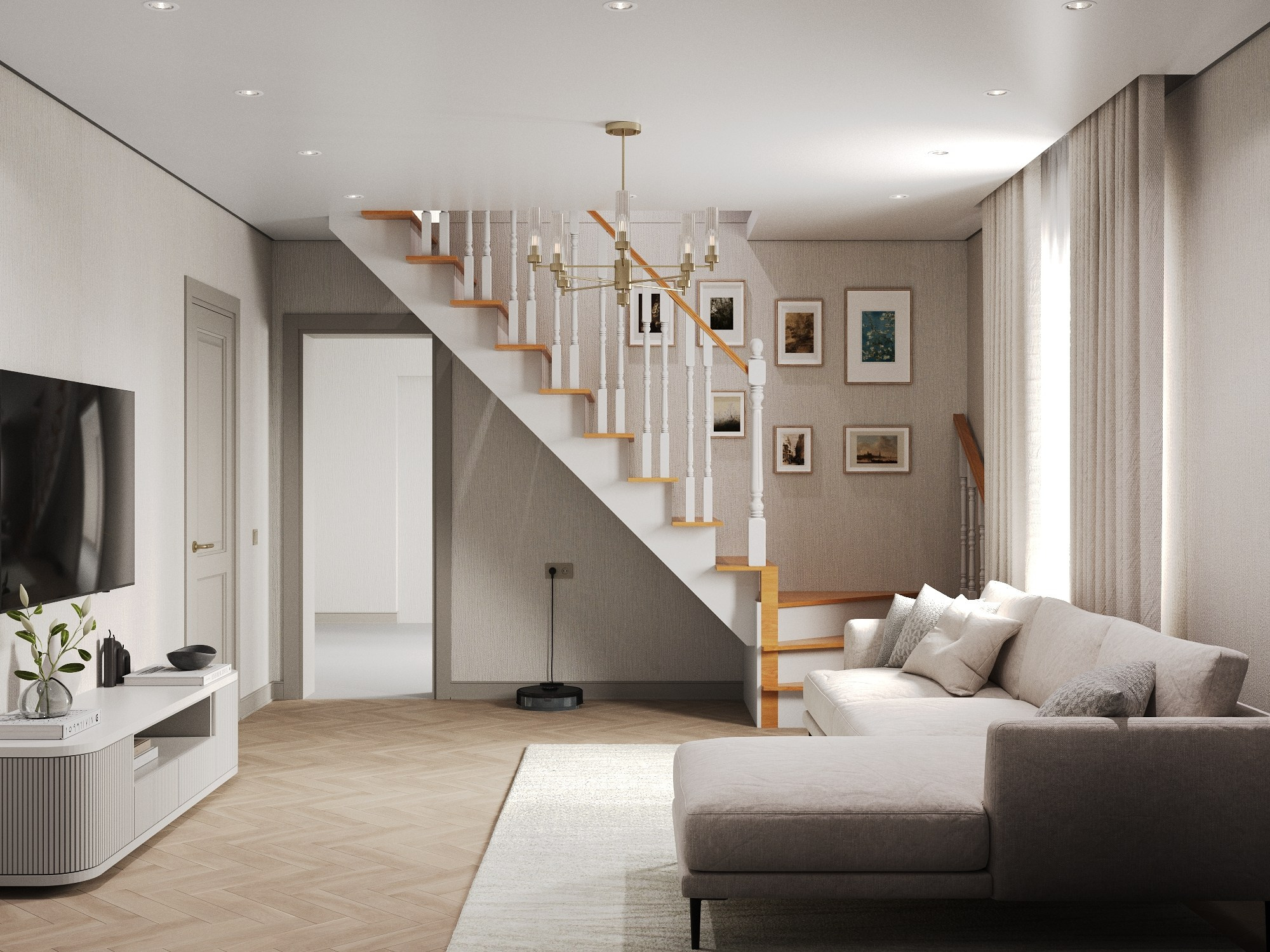 Частный дом в г. Кострома. Руди Мария. Дизайнер интерьера