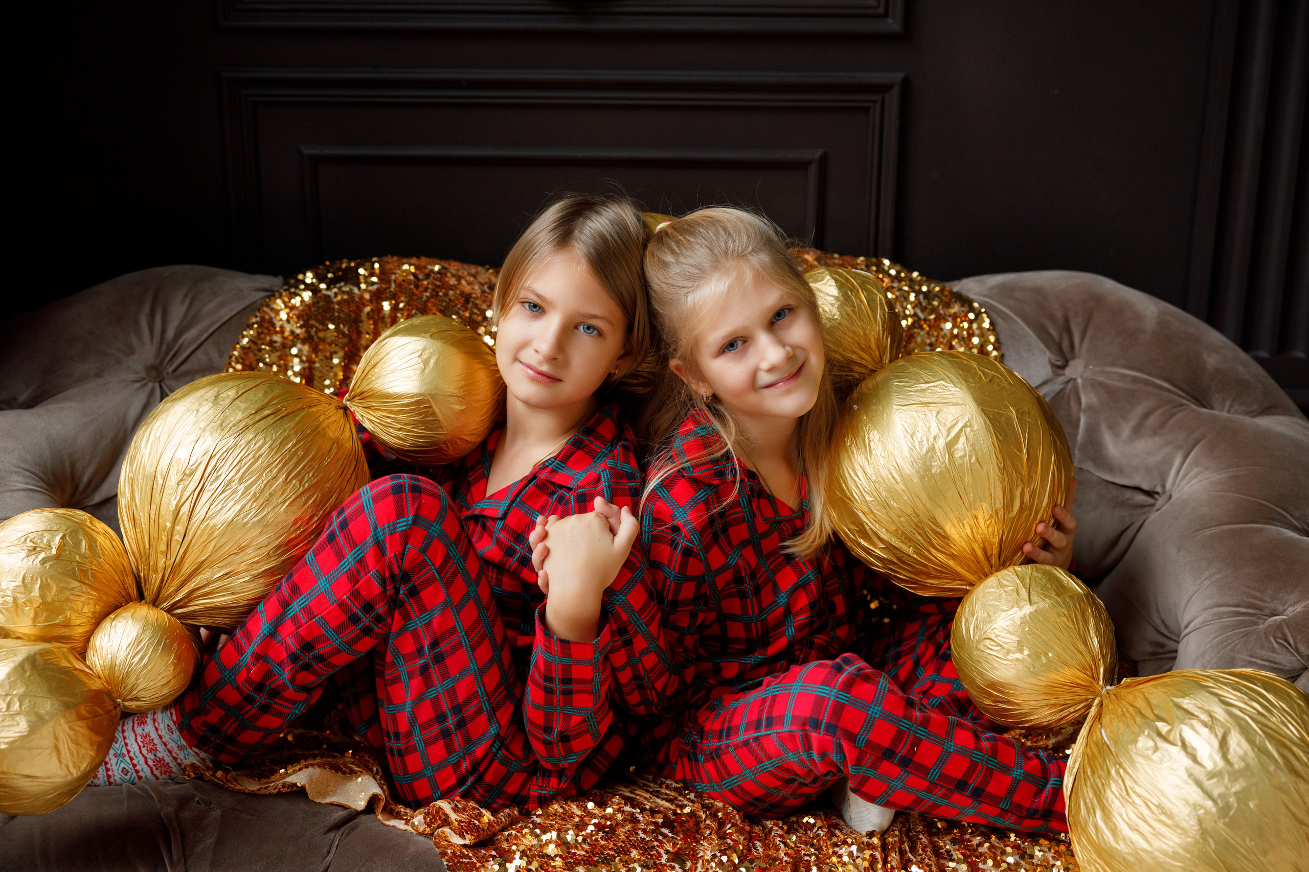 Оля и дочурки. Портретный и семейный фотограф в Москве Стаховская Елена