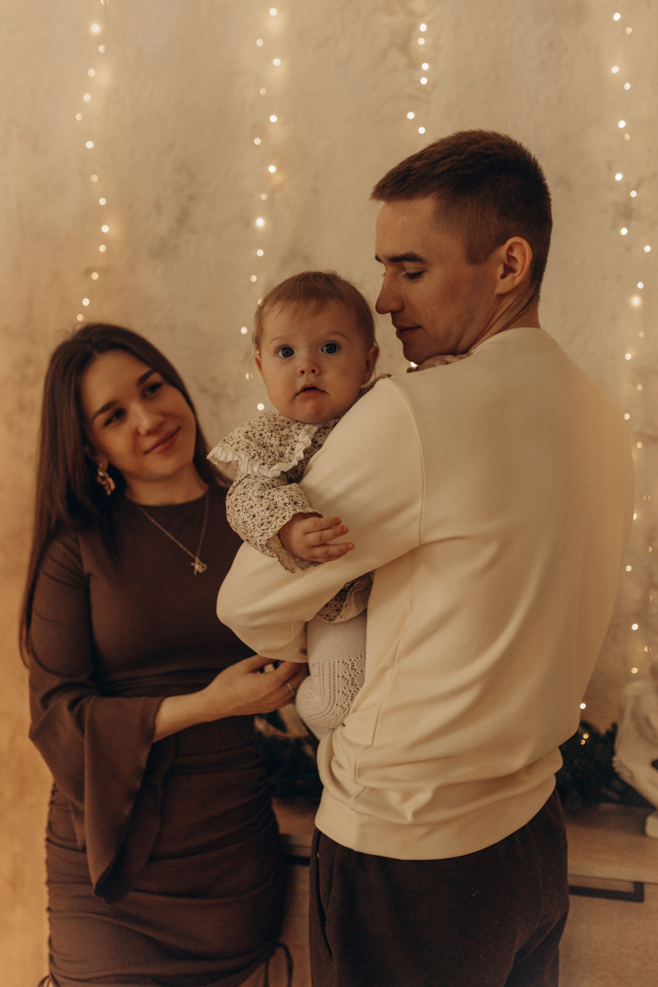 Новогодняя история Дмитрия, Полины и Анюты. Фотограф в Ставрополе Svetlana Matveeva