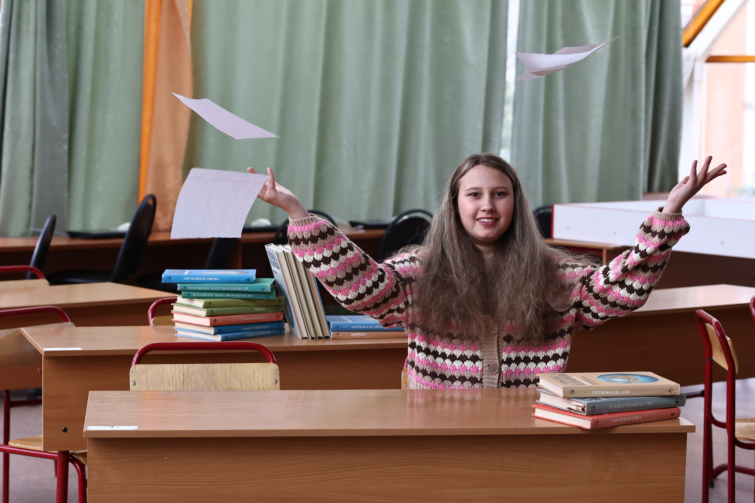 Школа и сад. Анастасия Тимашова. Портретный и семейный фотограф Москва