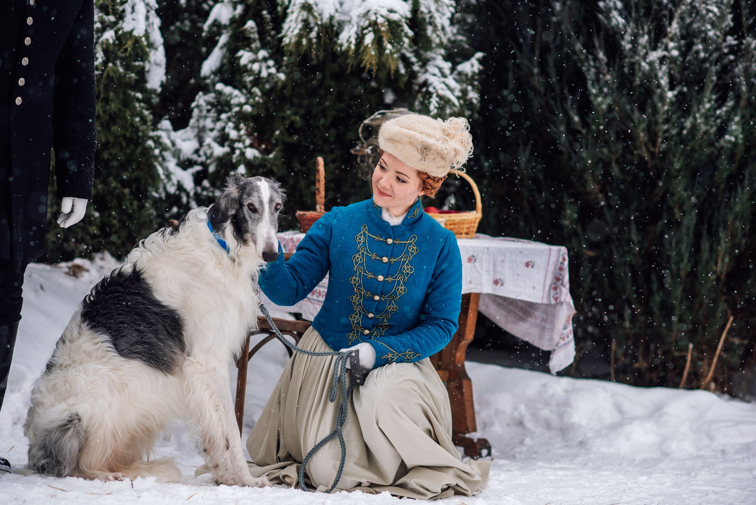 Зимняя парфорсная охота. Фотограф Диана Вальтер