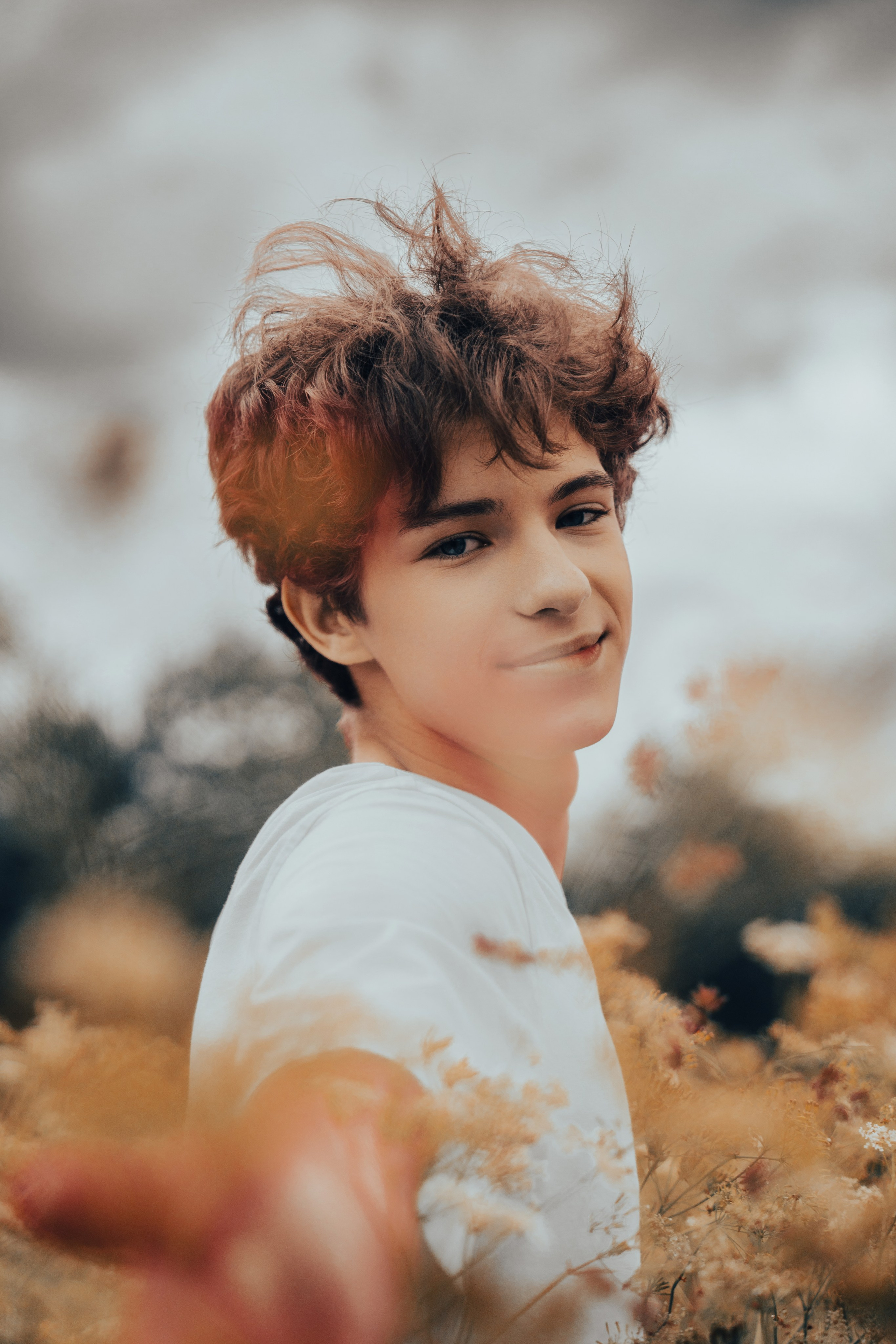 Фотосессия в поле. ТриМедиа Продакшн