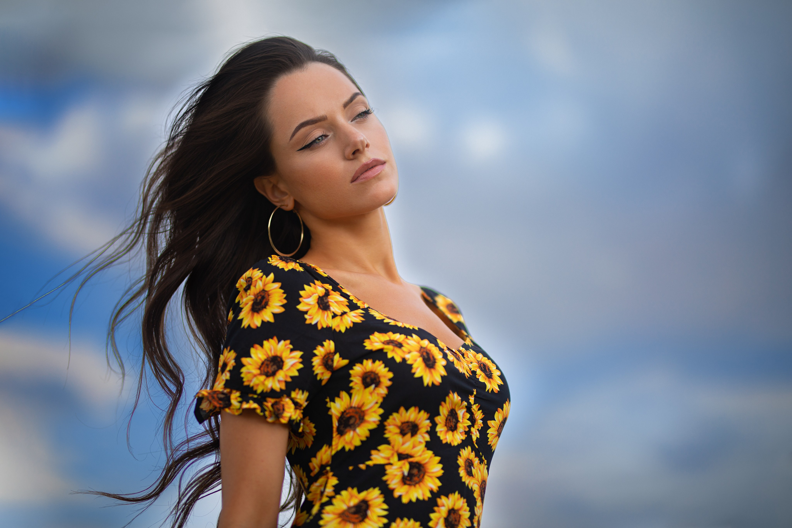 Летняя съемка с Екатериной на природе в парке Белый Колодец в формате для «себя»