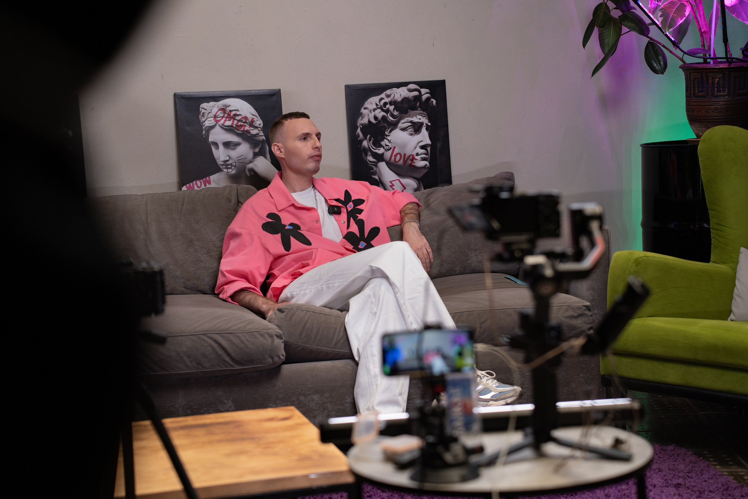 Бэк для программы «До МУРАШЕК». Фото / Видеосъемка в Москве