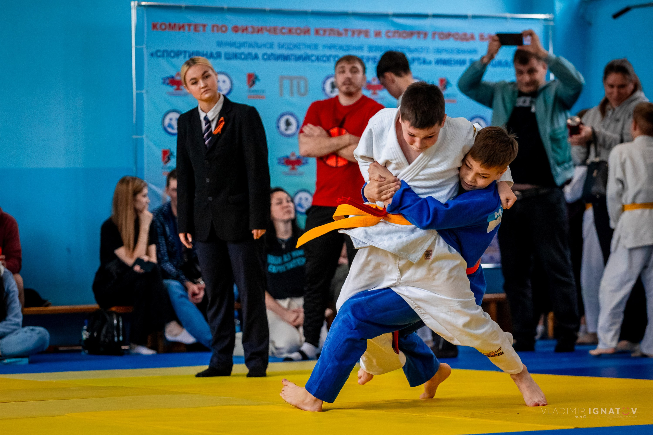 Городские соревнования по дзюдо посвященные 80-летию Победы в ВОВ. Репортажный фотограф в Барнауле Владимир Игнатов