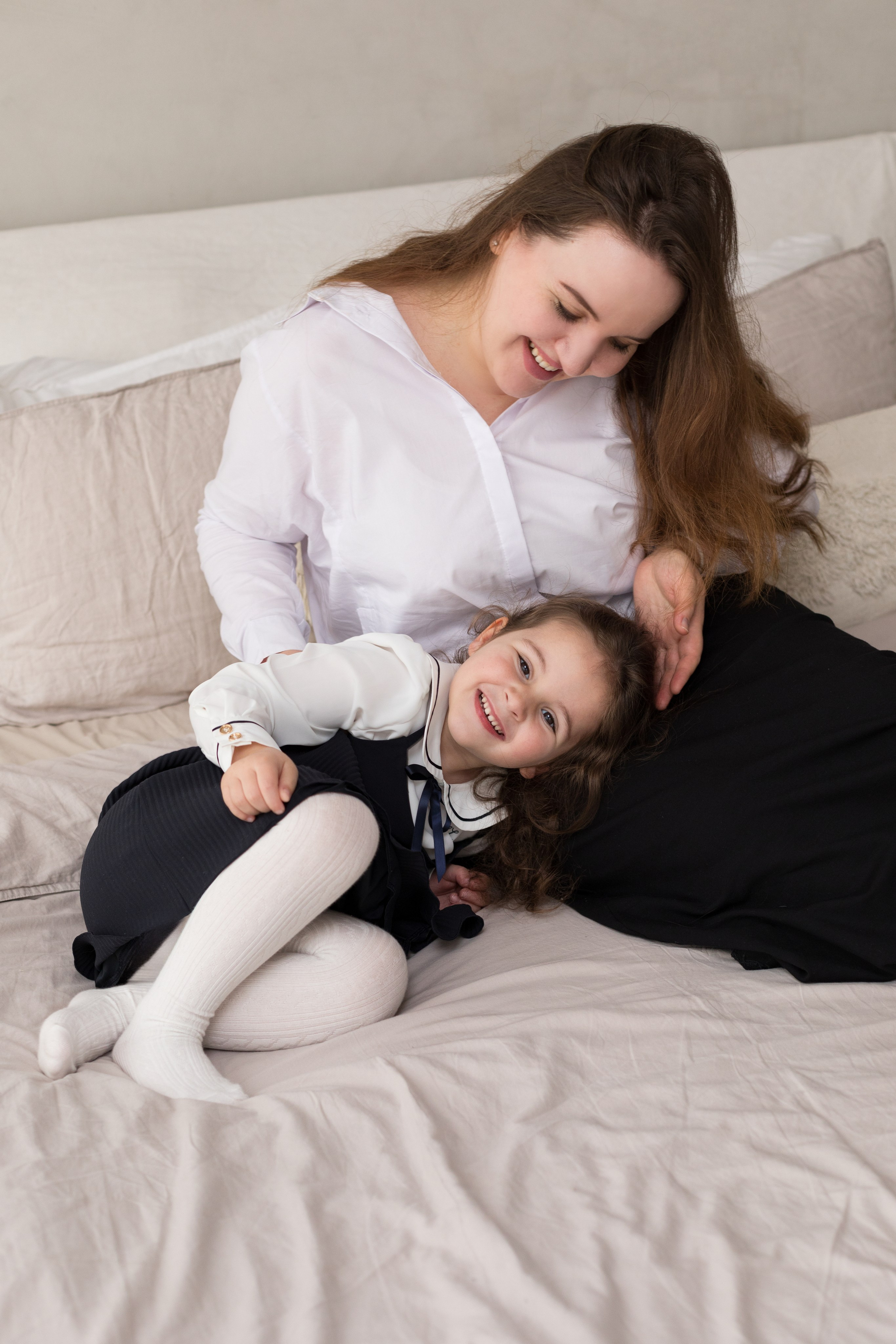 Студийная семейная фотосессия. Детский и контент фотограф Надя Волкова Санкт-Петербург