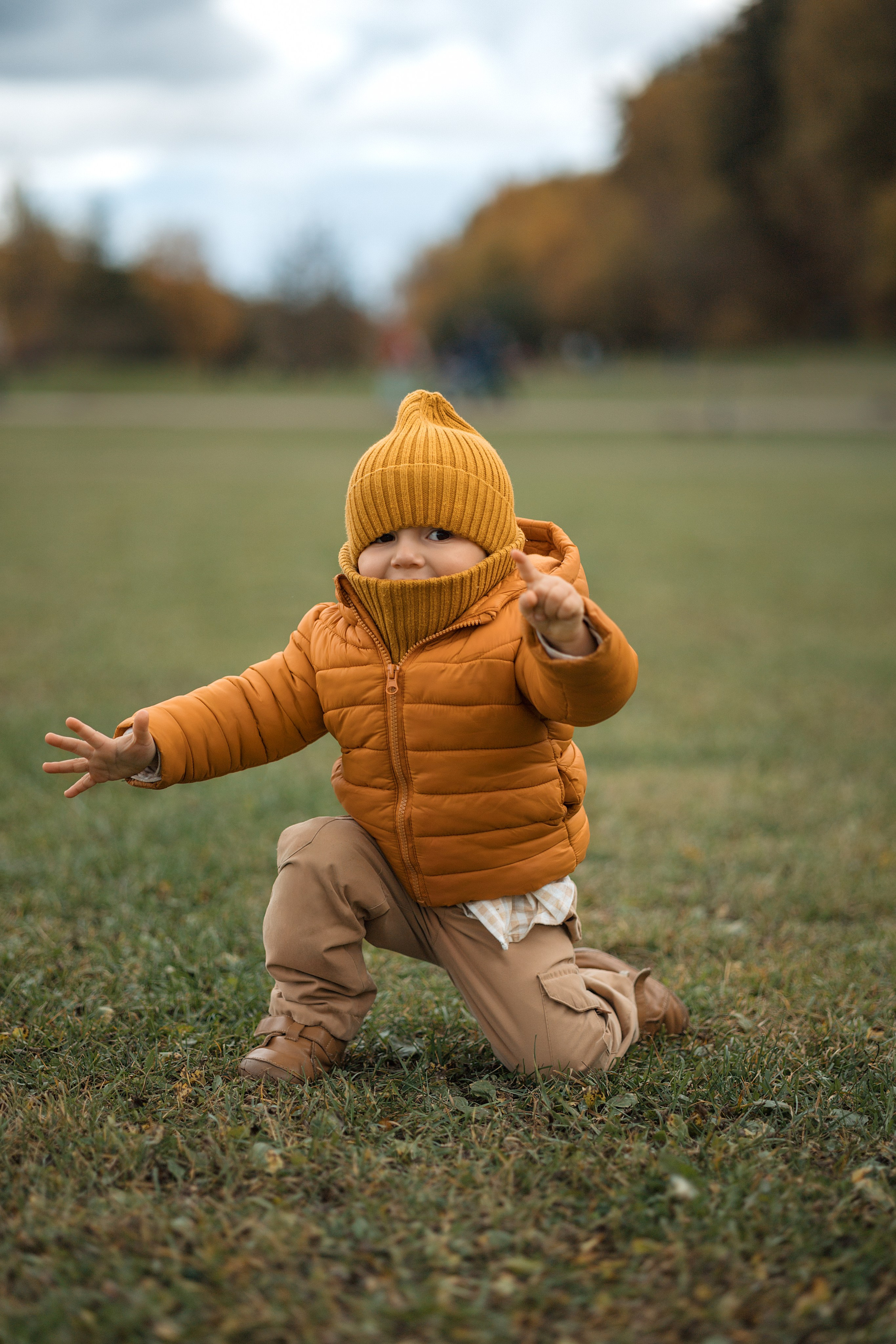 Осенняя семейная съемка. Фотограф Анималист в Москве Анастасия Жучкова