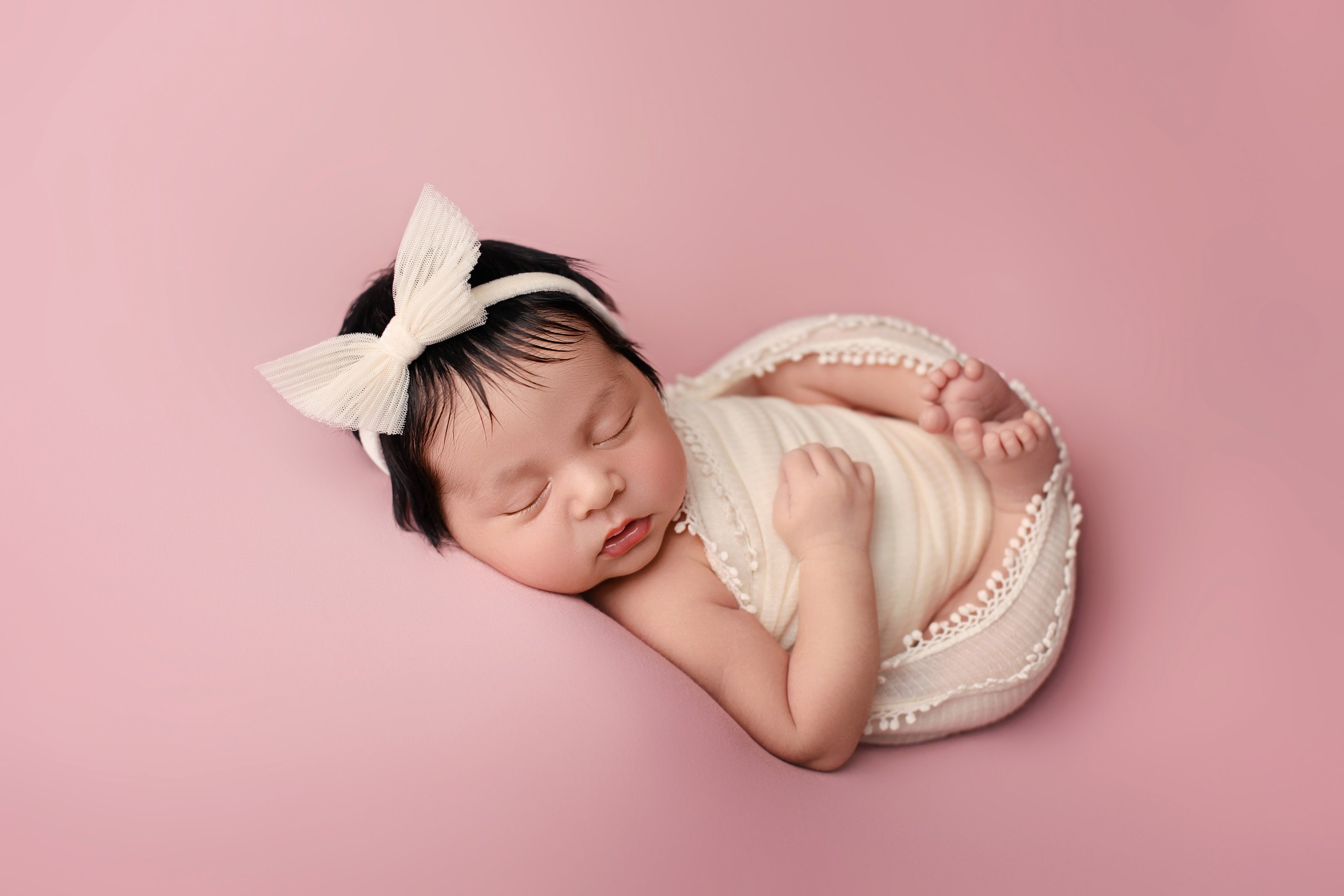 Эльмира, 6 дней. Фотограф новорожденных newborn ньюборн в Москве