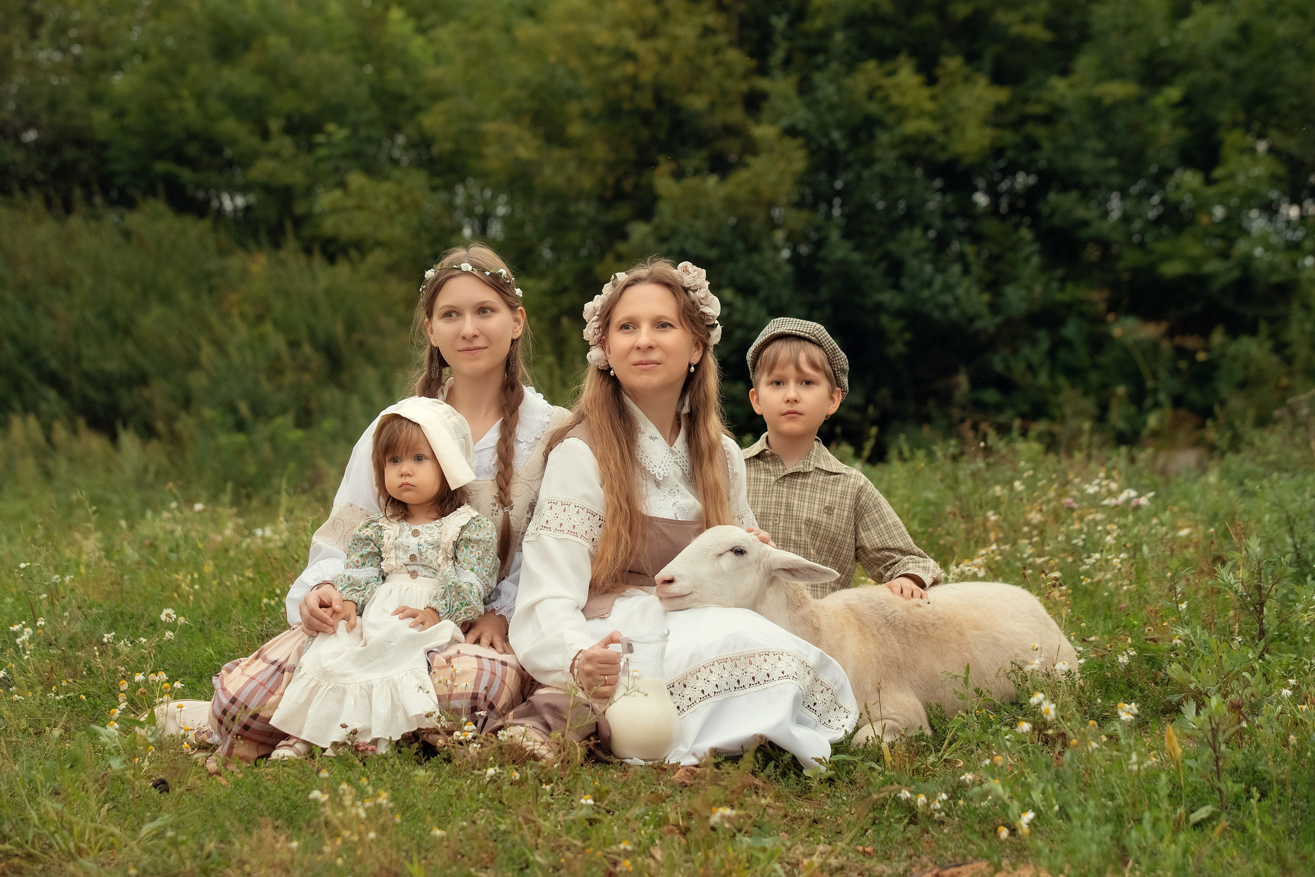 Семейная фотосессия в Подольске. Вика и дети. Леся Ладова