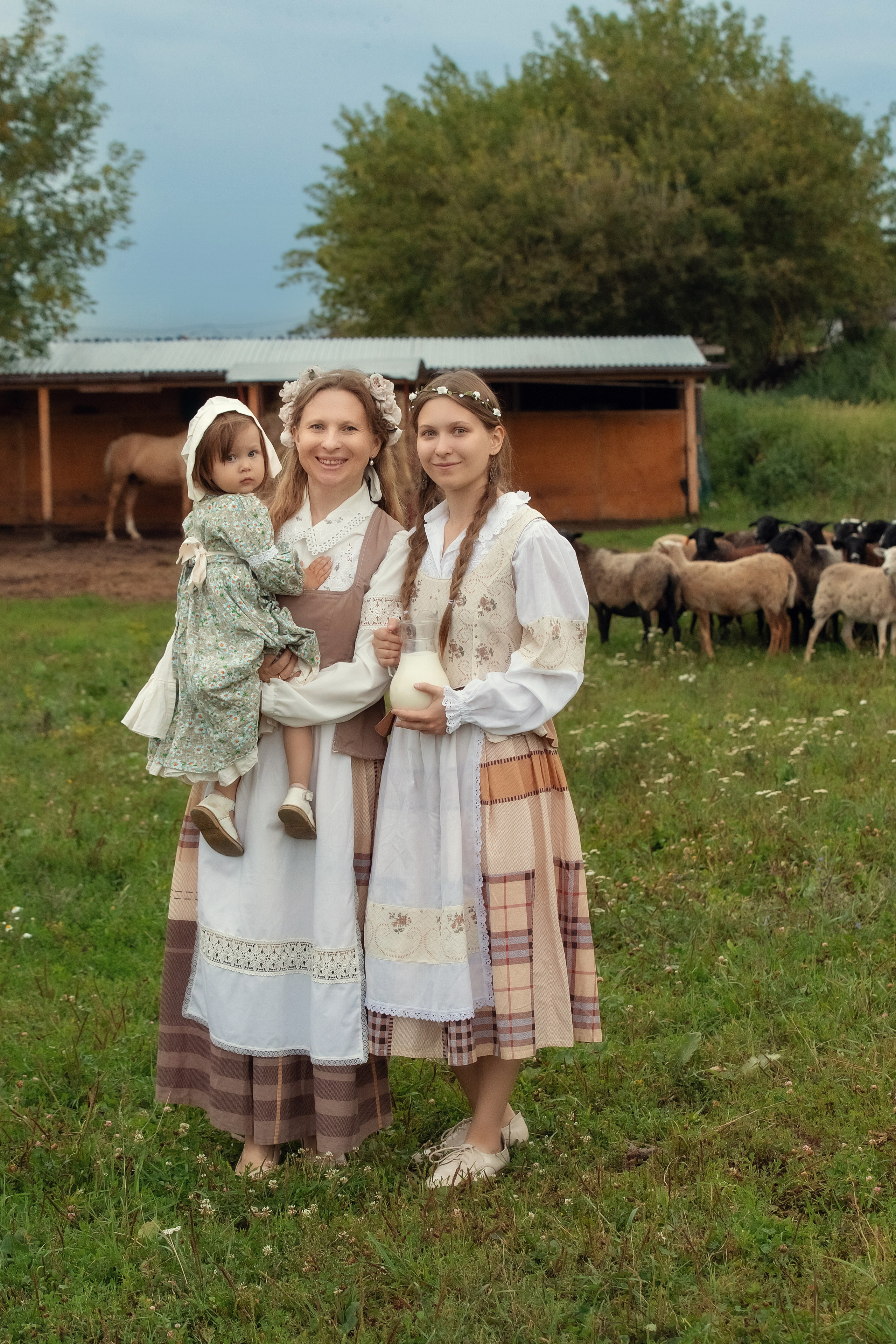 Семейная фотосессия в Подольске. Вика и дети. Леся Ладова