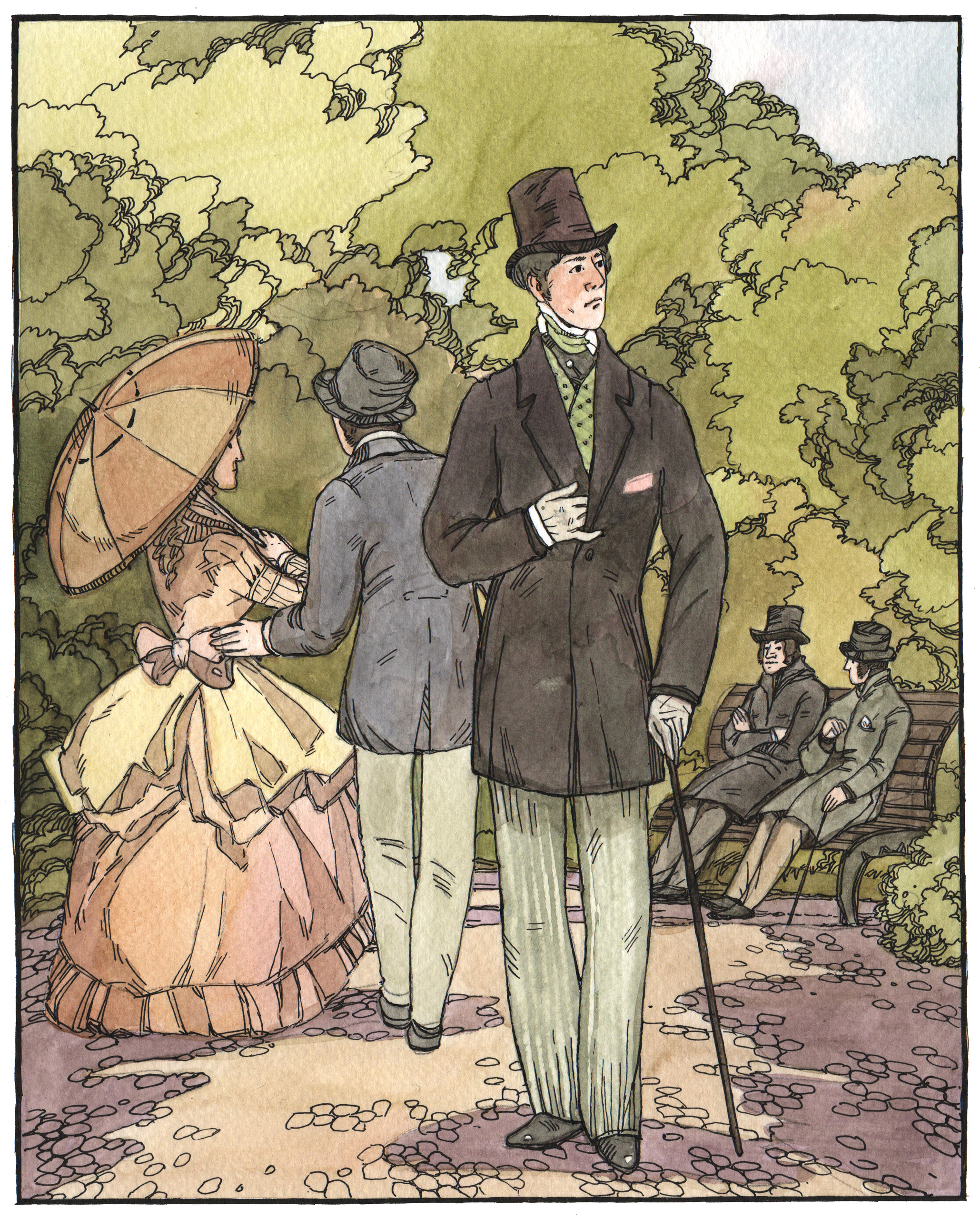 Иллюстрации Анны Хопта к сборнику рассказов Р.Л.Стивенсона "Алмаз Радж. Художник Анна Хопта