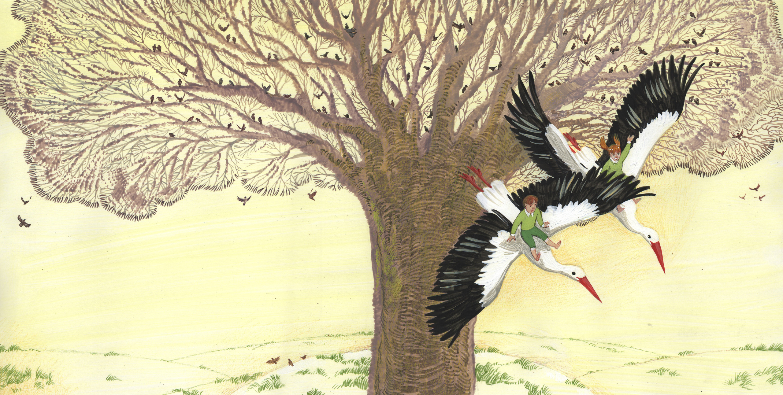 Г. Х. Андерсен «История года». Художник Анна Хопта