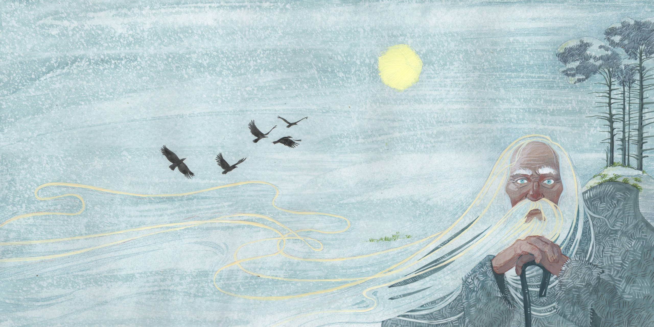 Г. Х. Андерсен «История года». Художник Анна Хопта