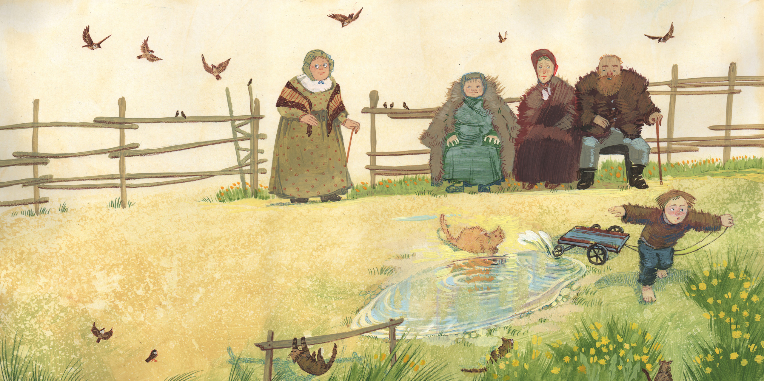 Г. Х. Андерсен «История года». Художник Анна Хопта