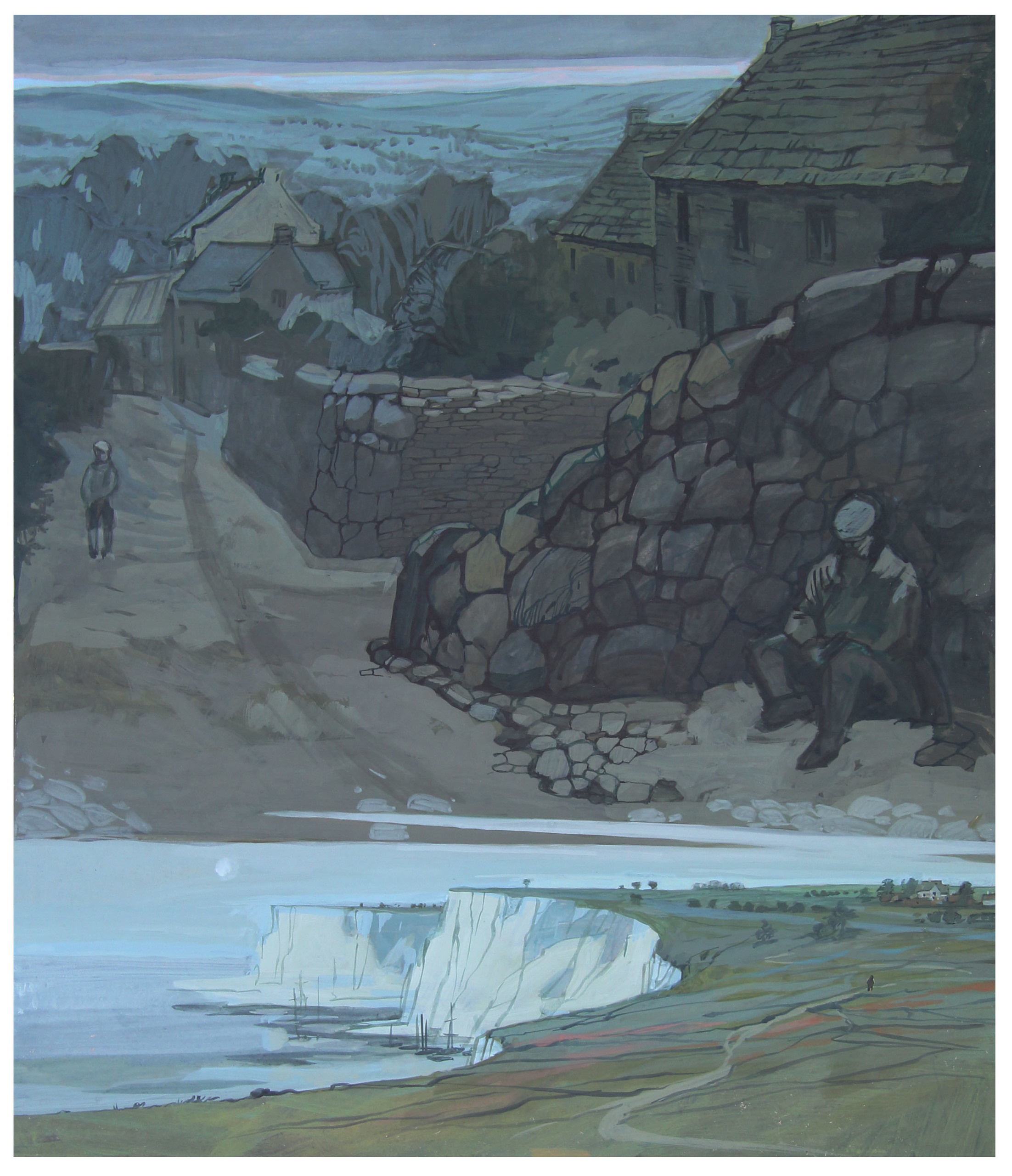 'David Copperfield' by Ch.Dickens. Artist Anna Khopta. Oil and Acrylic Paintings. Moscow