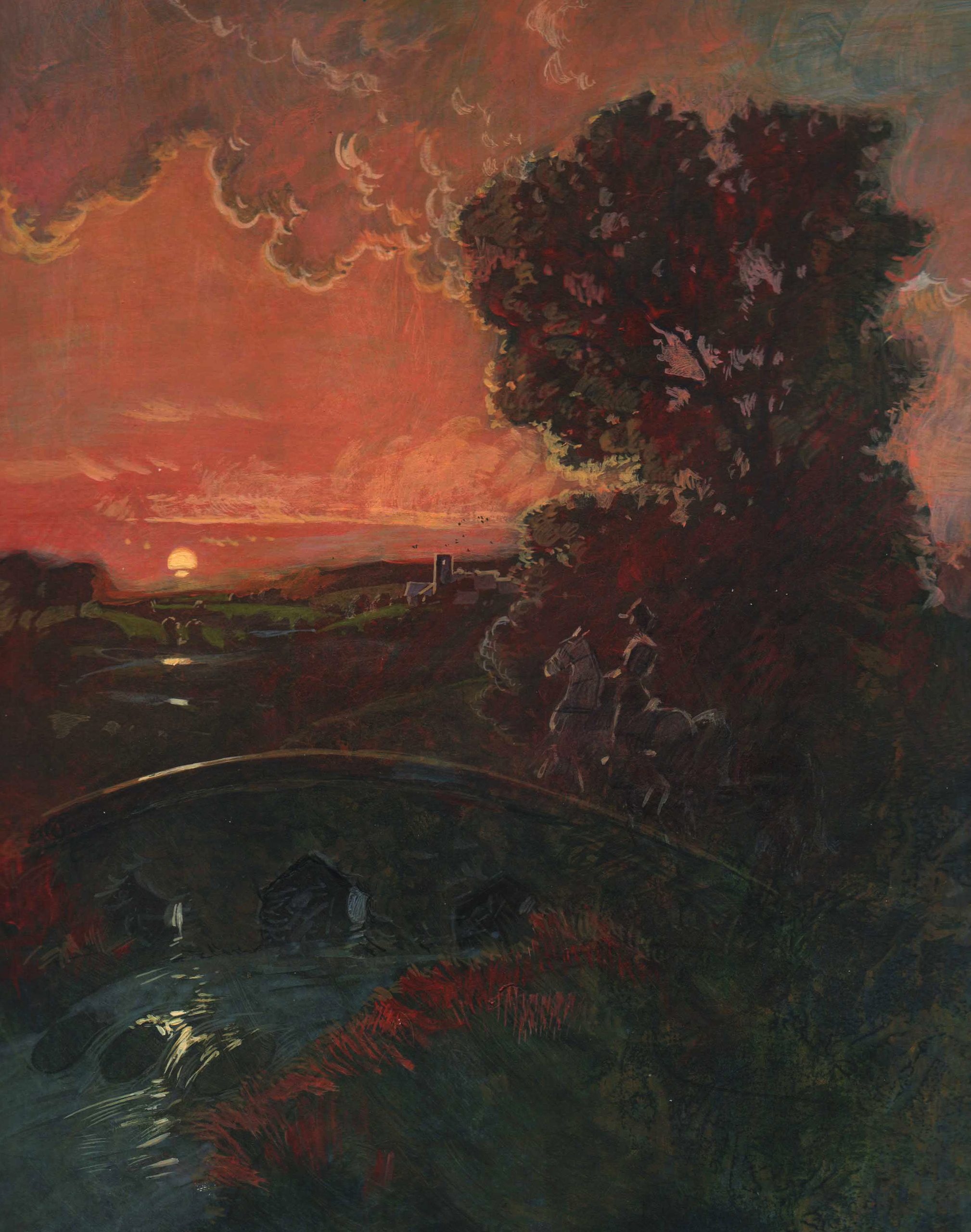 Иллюстрации Анны Хопта к роману Т.Майн Рида "Белая перчатка". Художник Анна Хопта