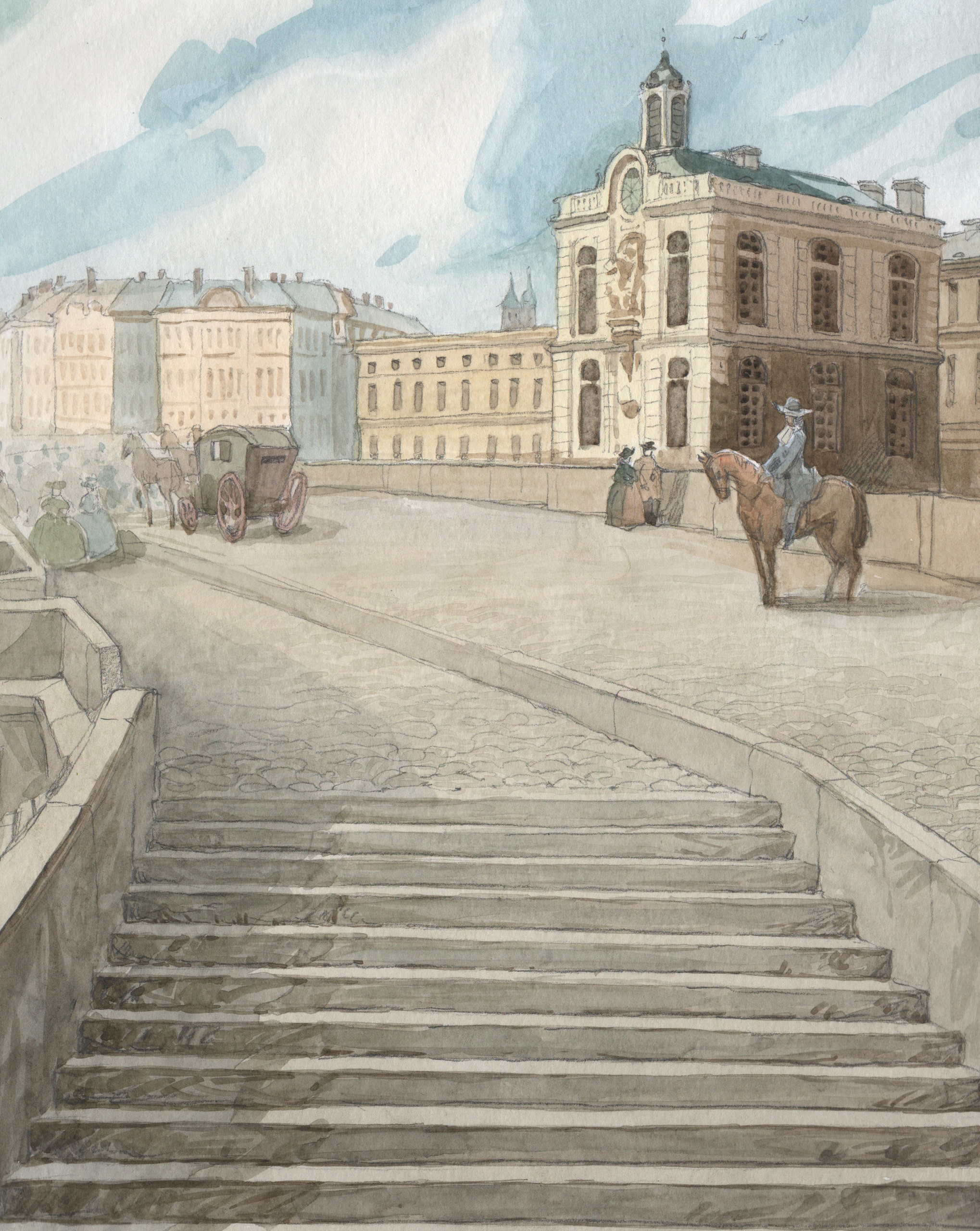 Иллюстрации Анны Хопта к роману А.Дюма "Шевалье д’Арманталь". Художник Анна Хопта