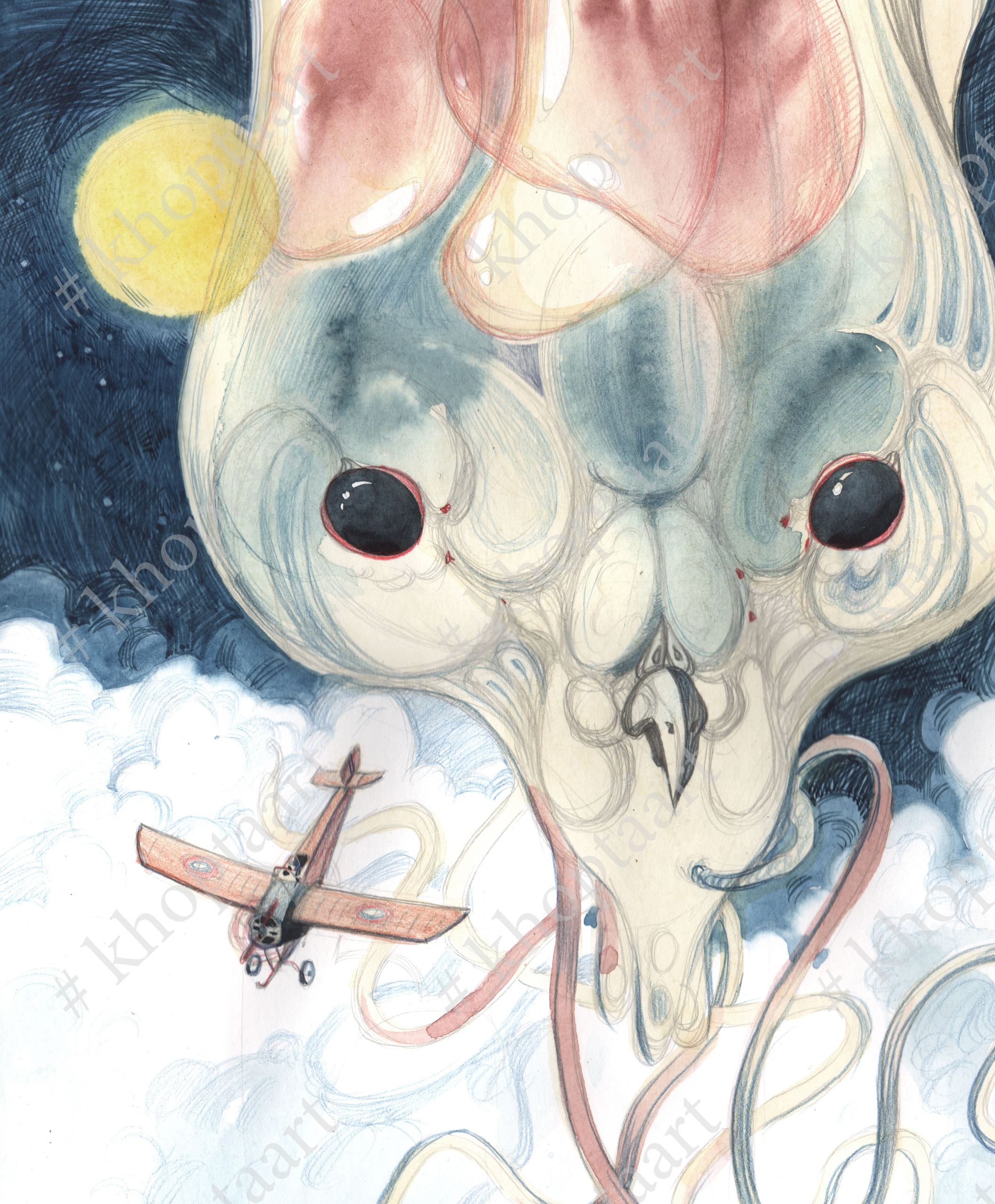 Иллюстрации Анны Хопта к сборнику рассказов А.Конан Дойля "Перстень То. Artist Anna Khopta. Oil and Acrylic Paintings. Moscow