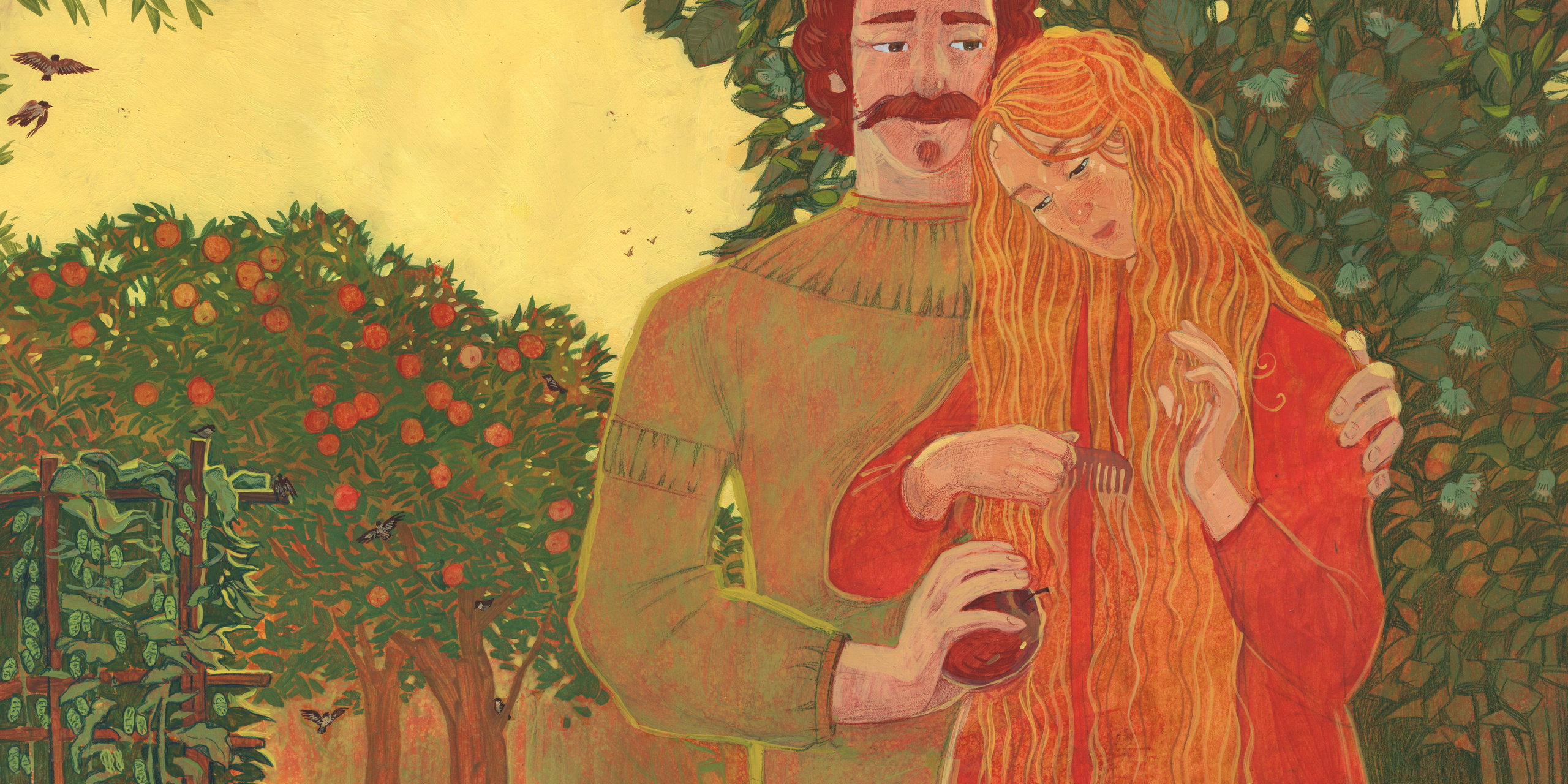 Г. Х. Андерсен «История года». Художник Анна Хопта