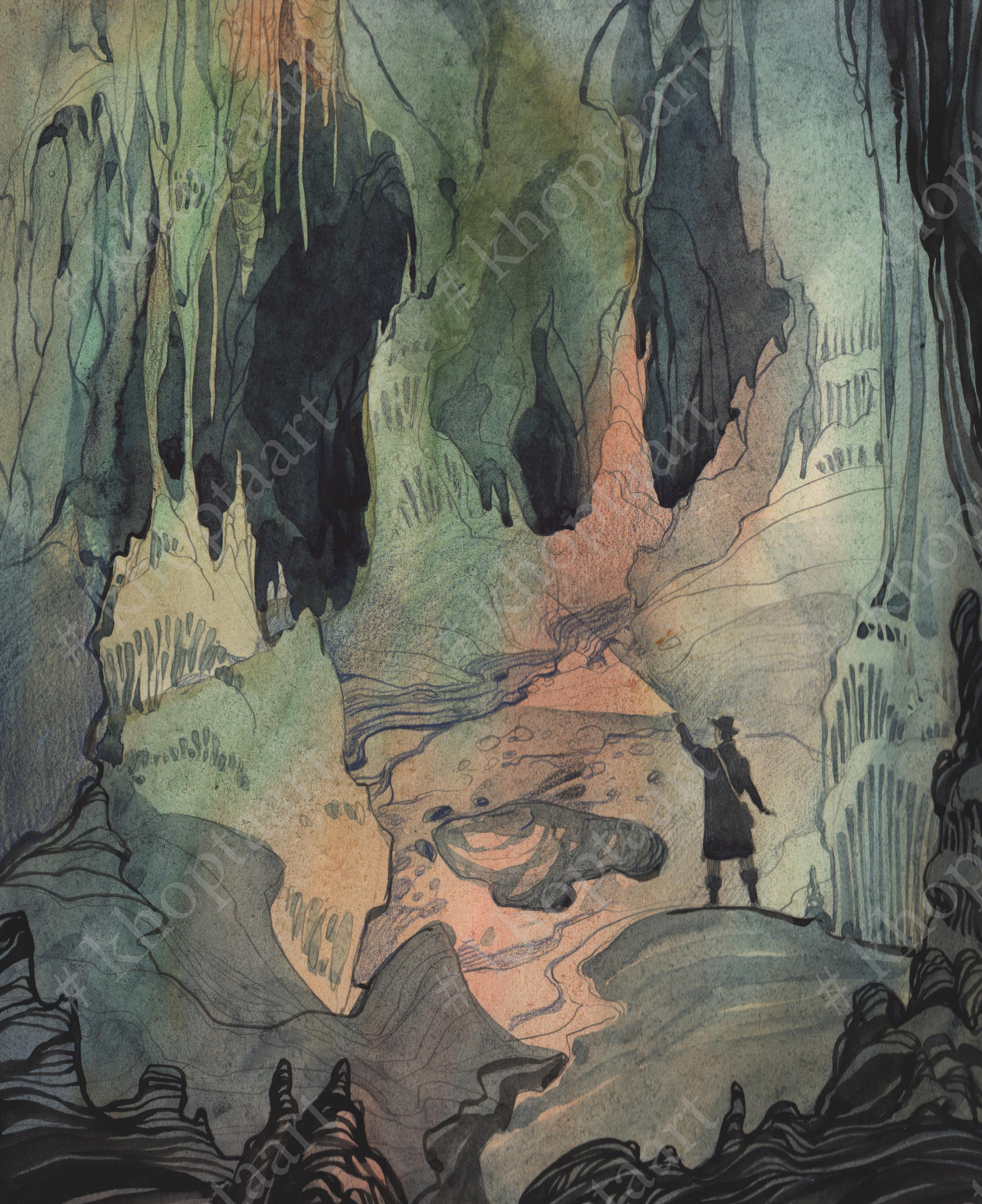 Иллюстрации Анны Хопта к сборнику рассказов А.Конан Дойля "Перстень То. Artist Anna Khopta. Oil and Acrylic Paintings. Moscow