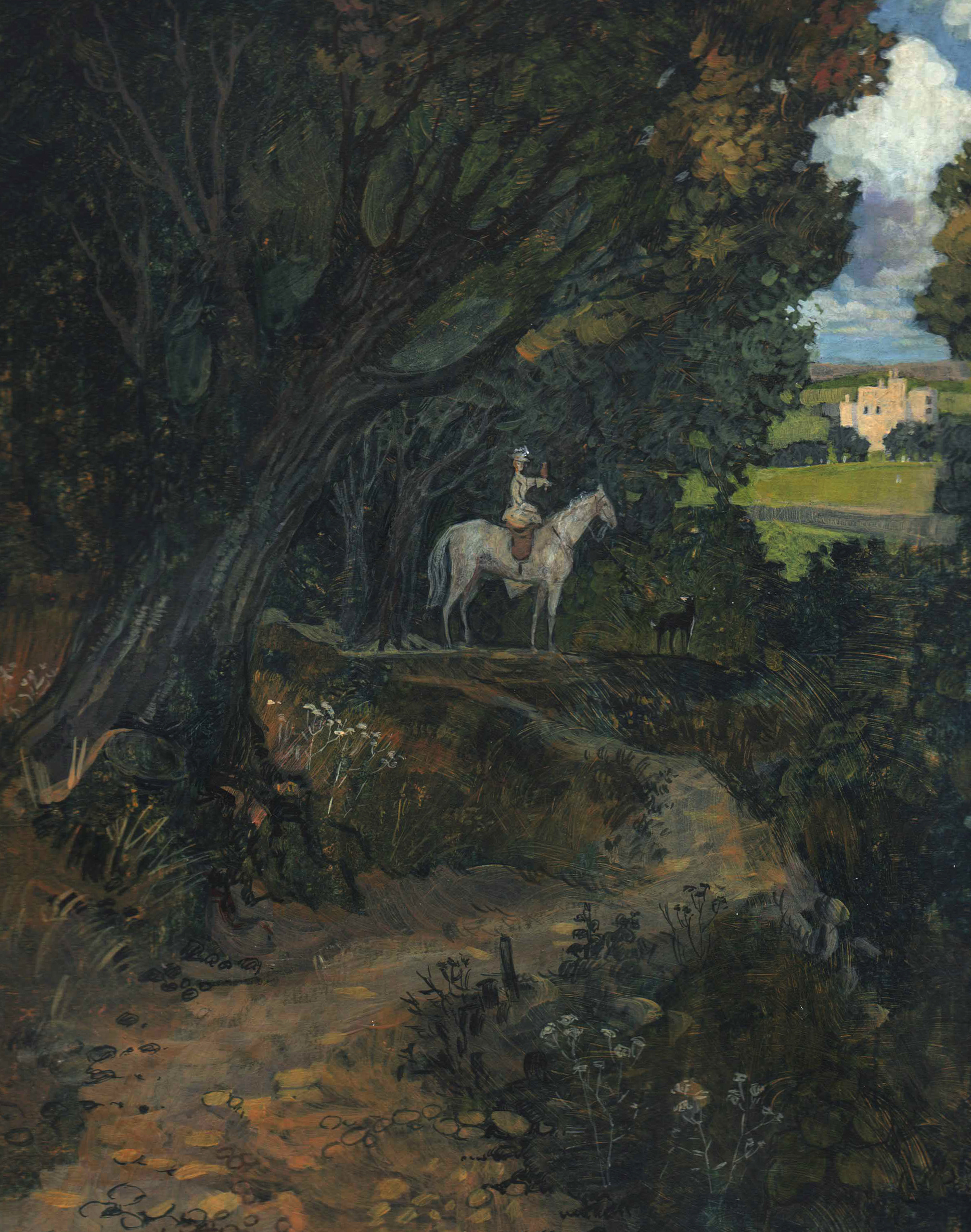 Иллюстрации Анны Хопта к роману Т.Майн Рида "Белая перчатка". Художник Анна Хопта