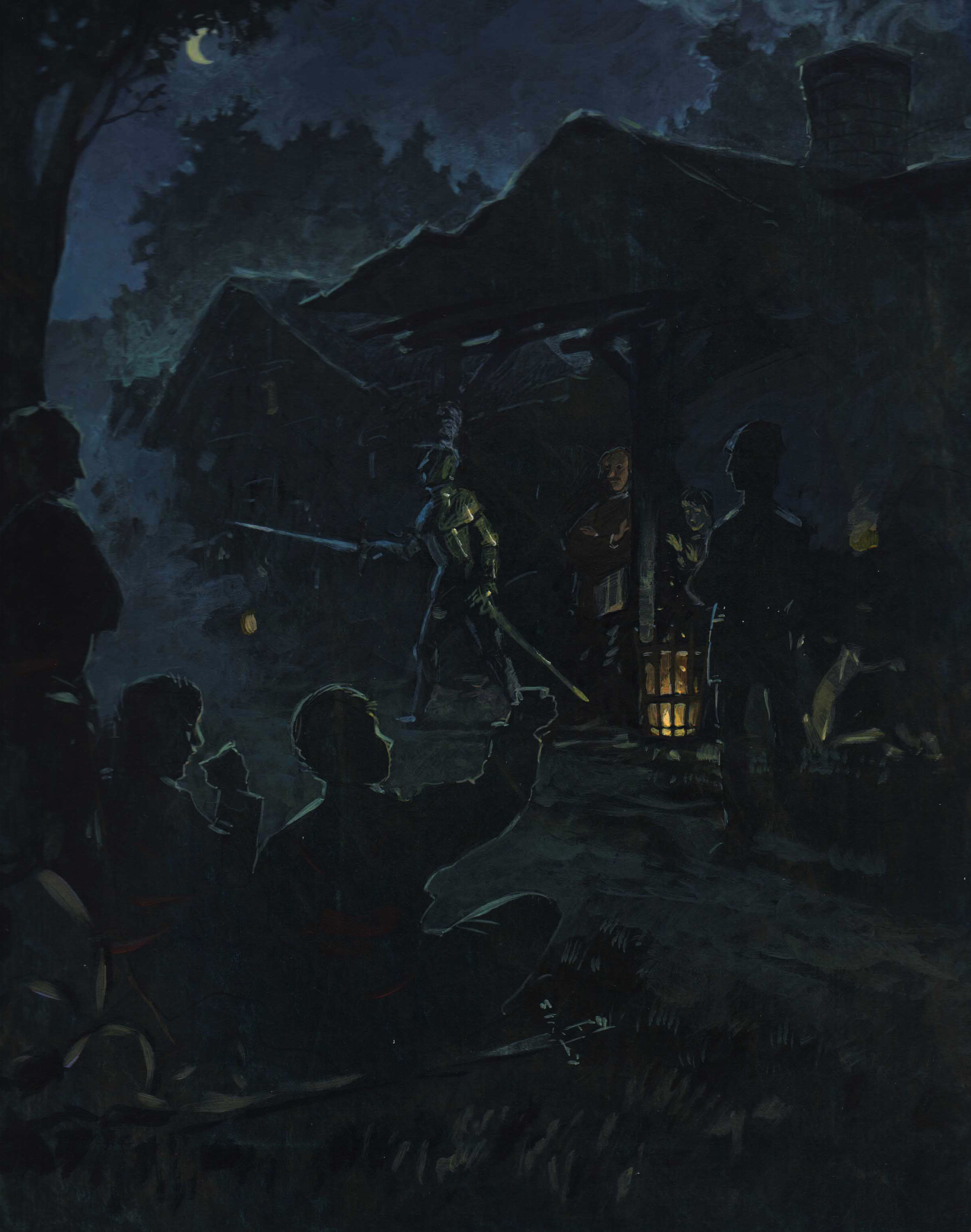 Иллюстрации Анны Хопта к роману Т.Майн Рида "Белая перчатка". Художник Анна Хопта