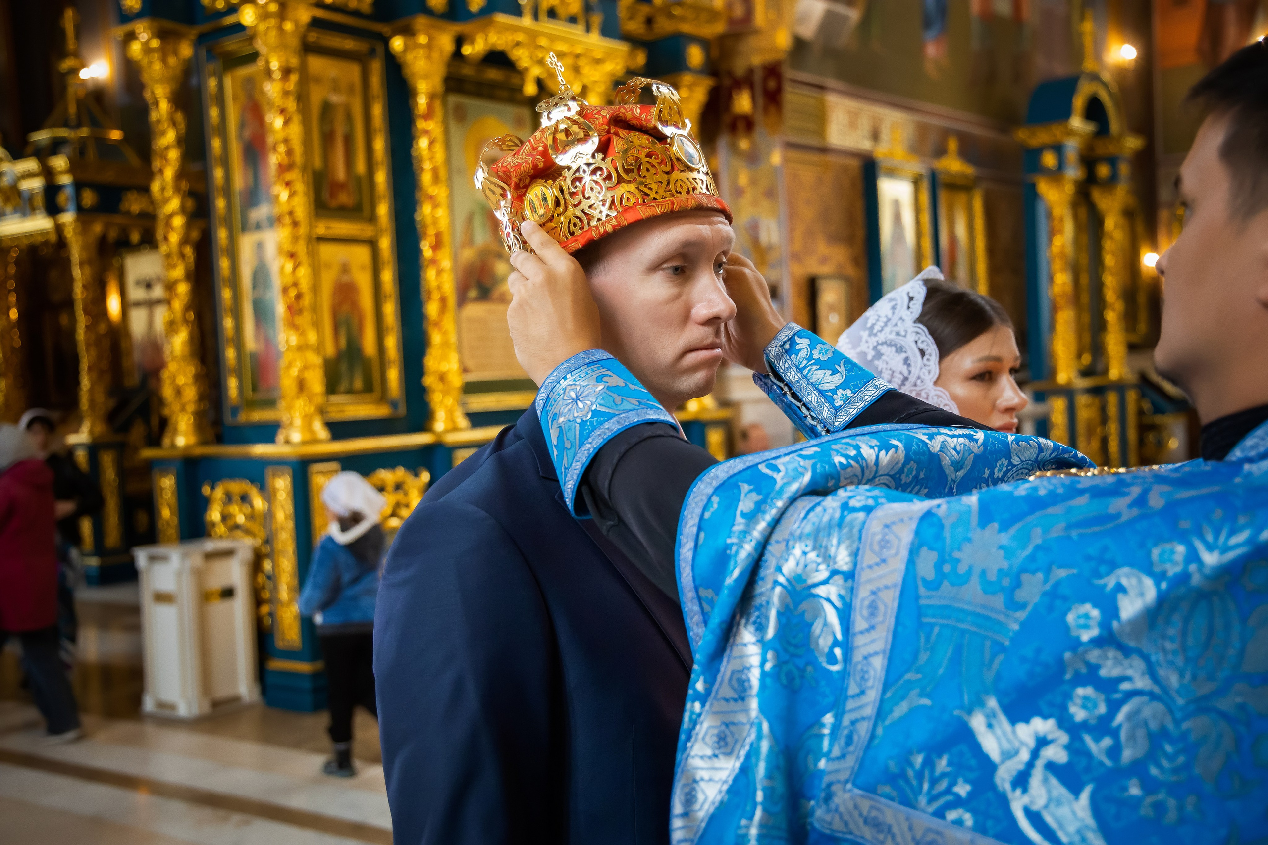 В Храме. Семейный и Свадебный фотограф в Астане Александр Астапов