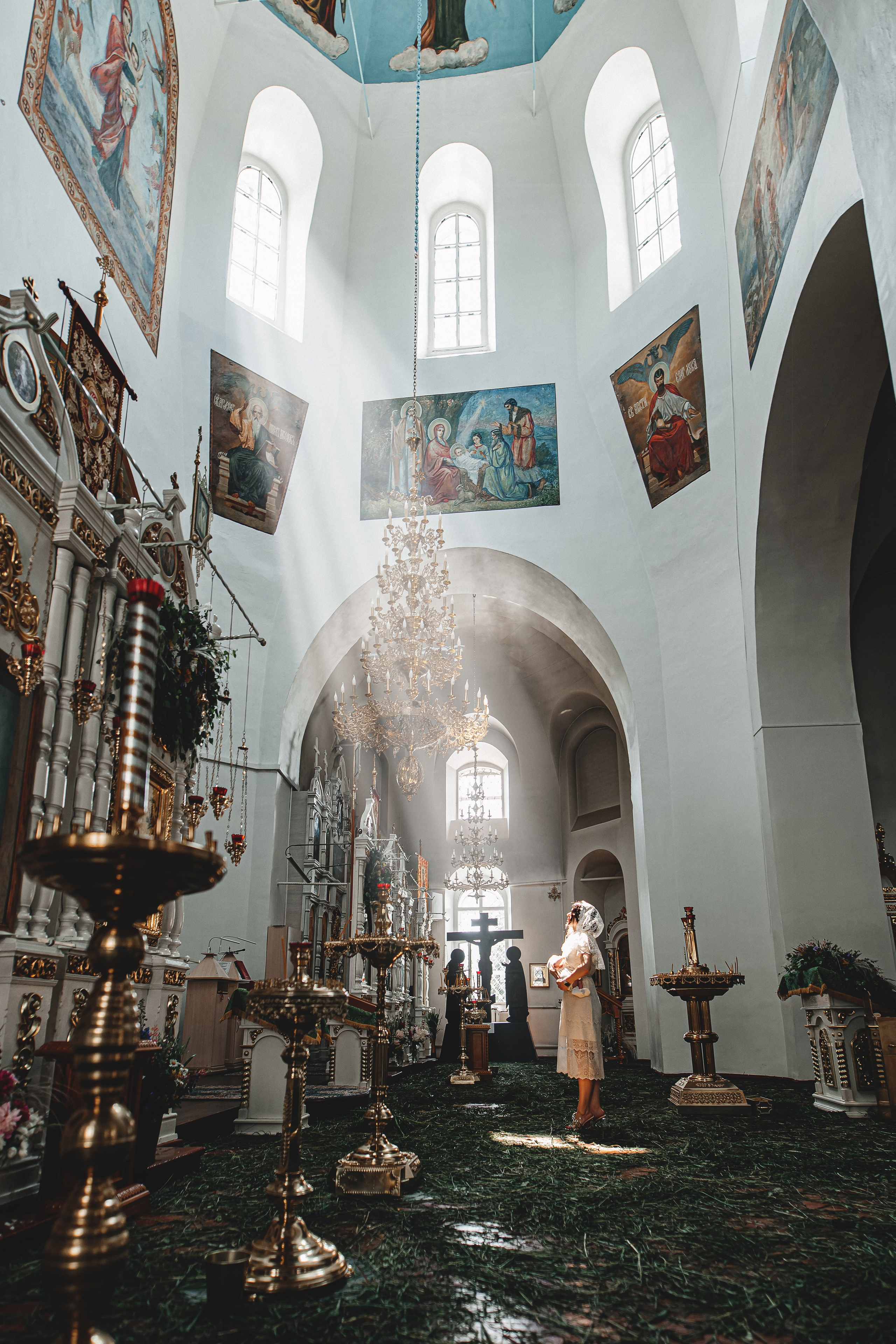 Таинство Крещения Мирона. Фотограф Таинств Крещения и Венчания в г. Курске