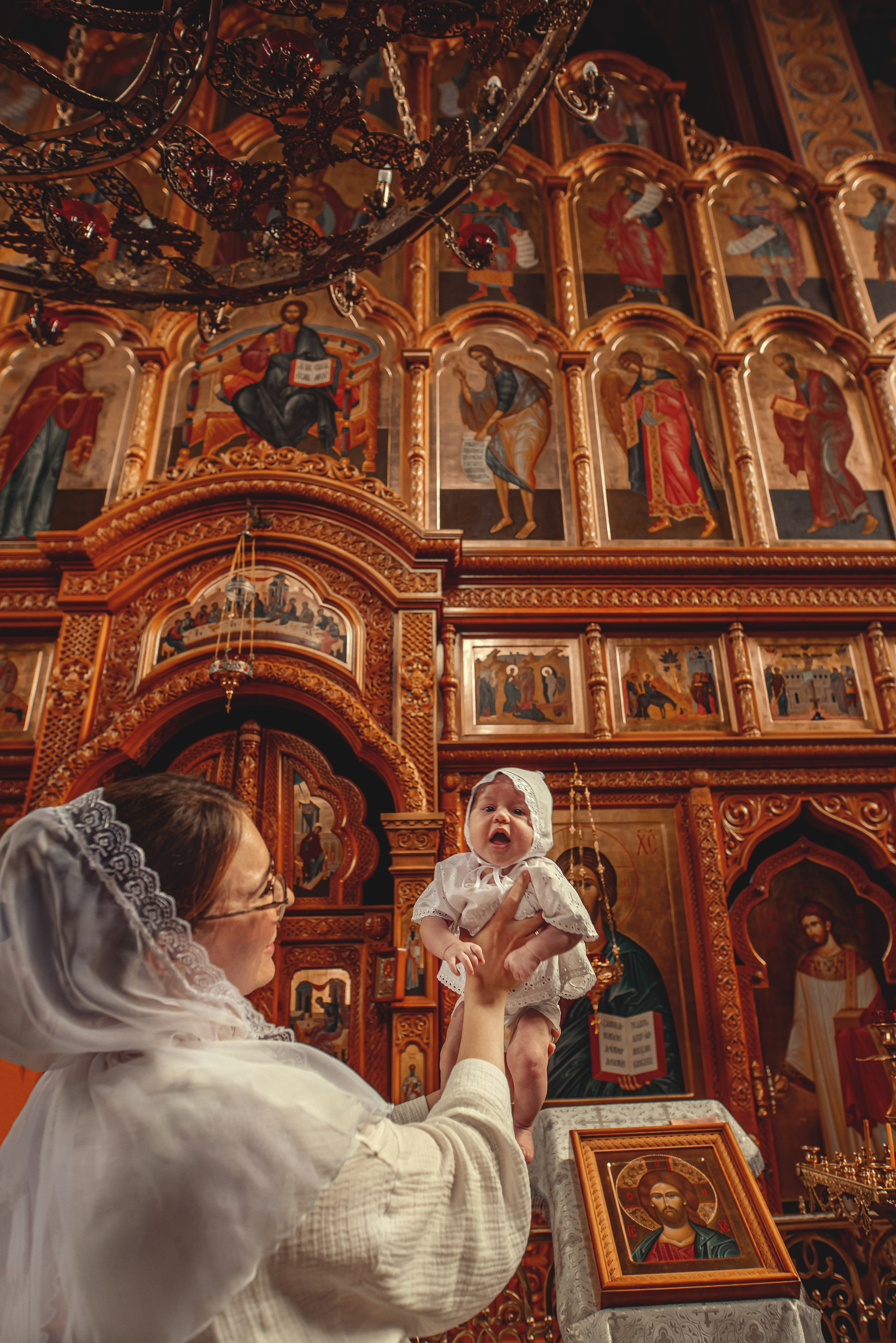 Таинство Крещения Любавы. Фотограф Таинств Крещения и Венчания в г. Курске