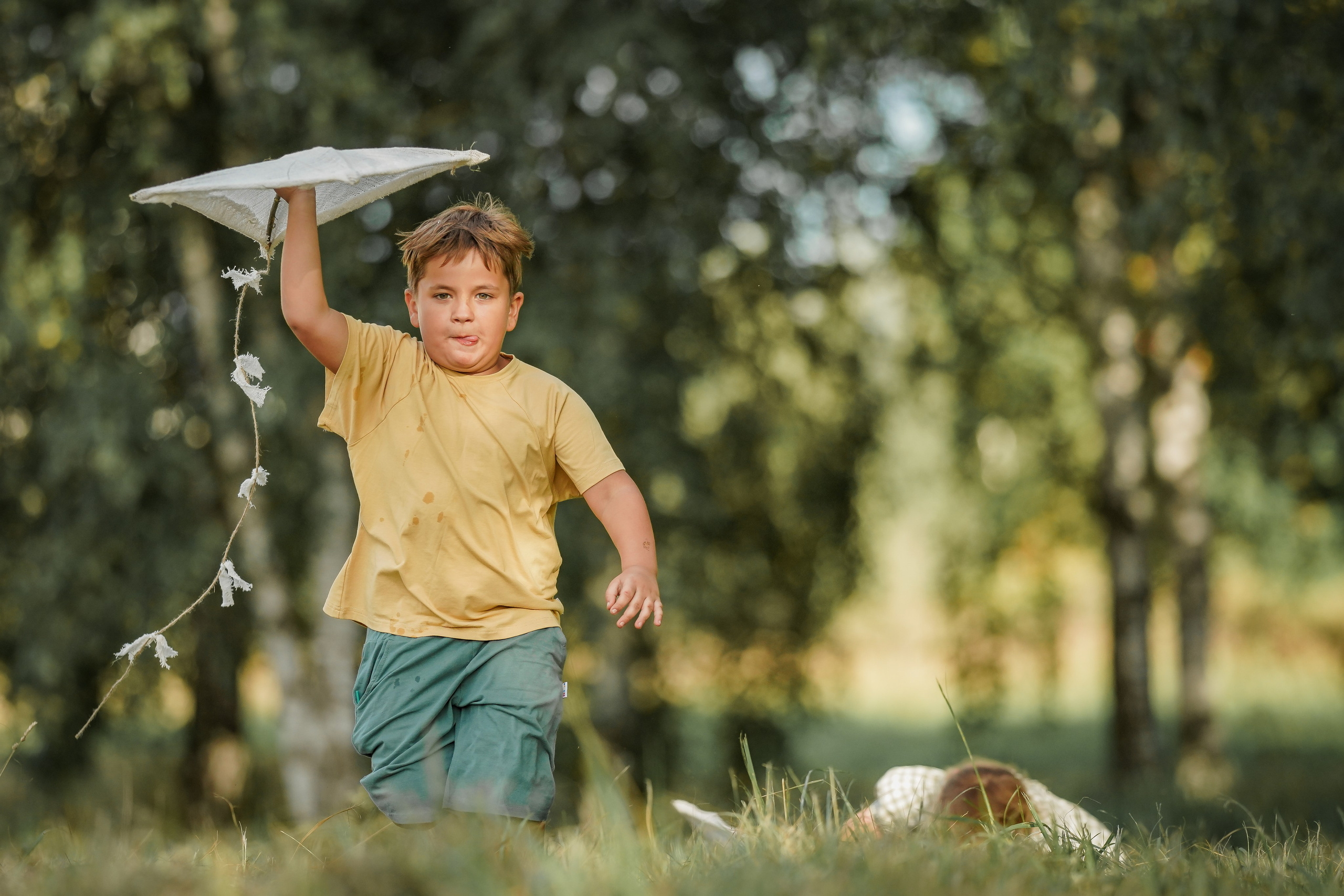 Воздушный змей. Семейный фотограф Ефремова Виктория
