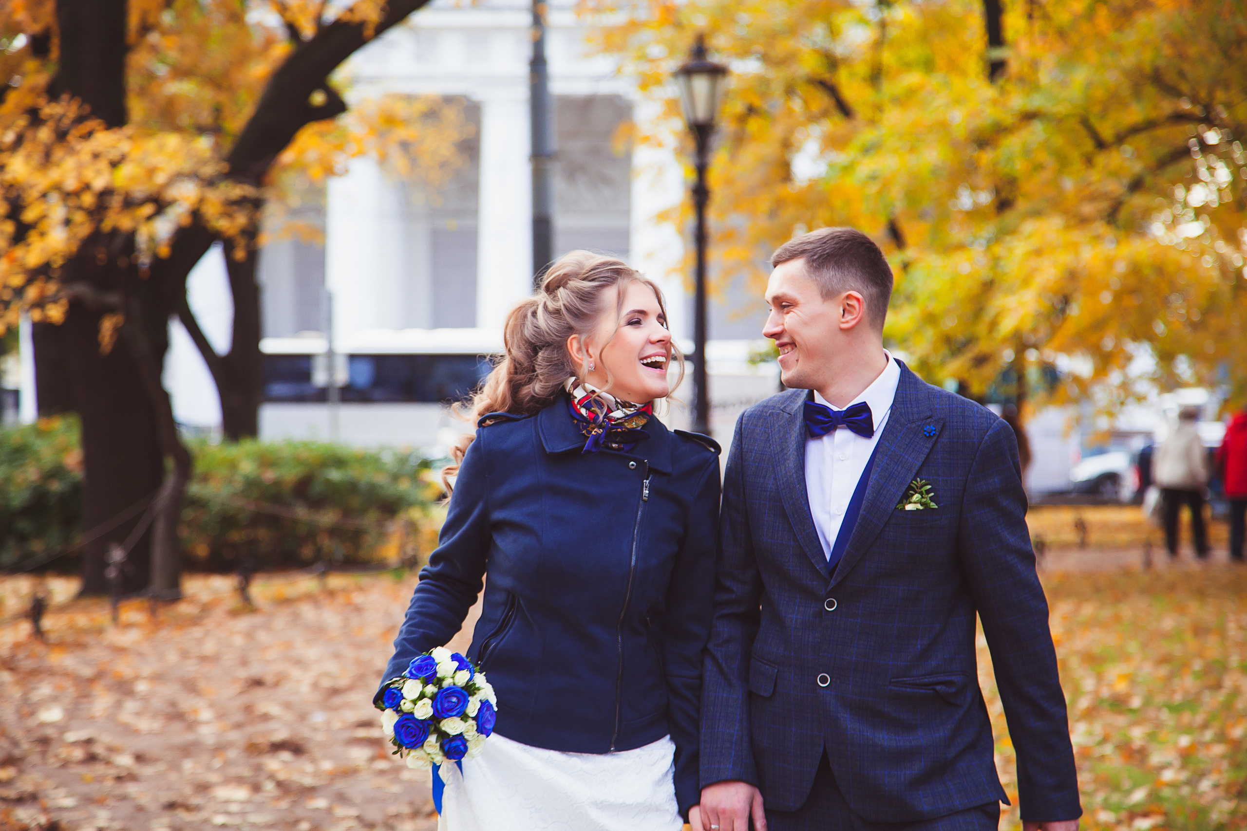 Осенняя свадьба. Фотограф в Санкт-Петербурге Елизавета Сорокина