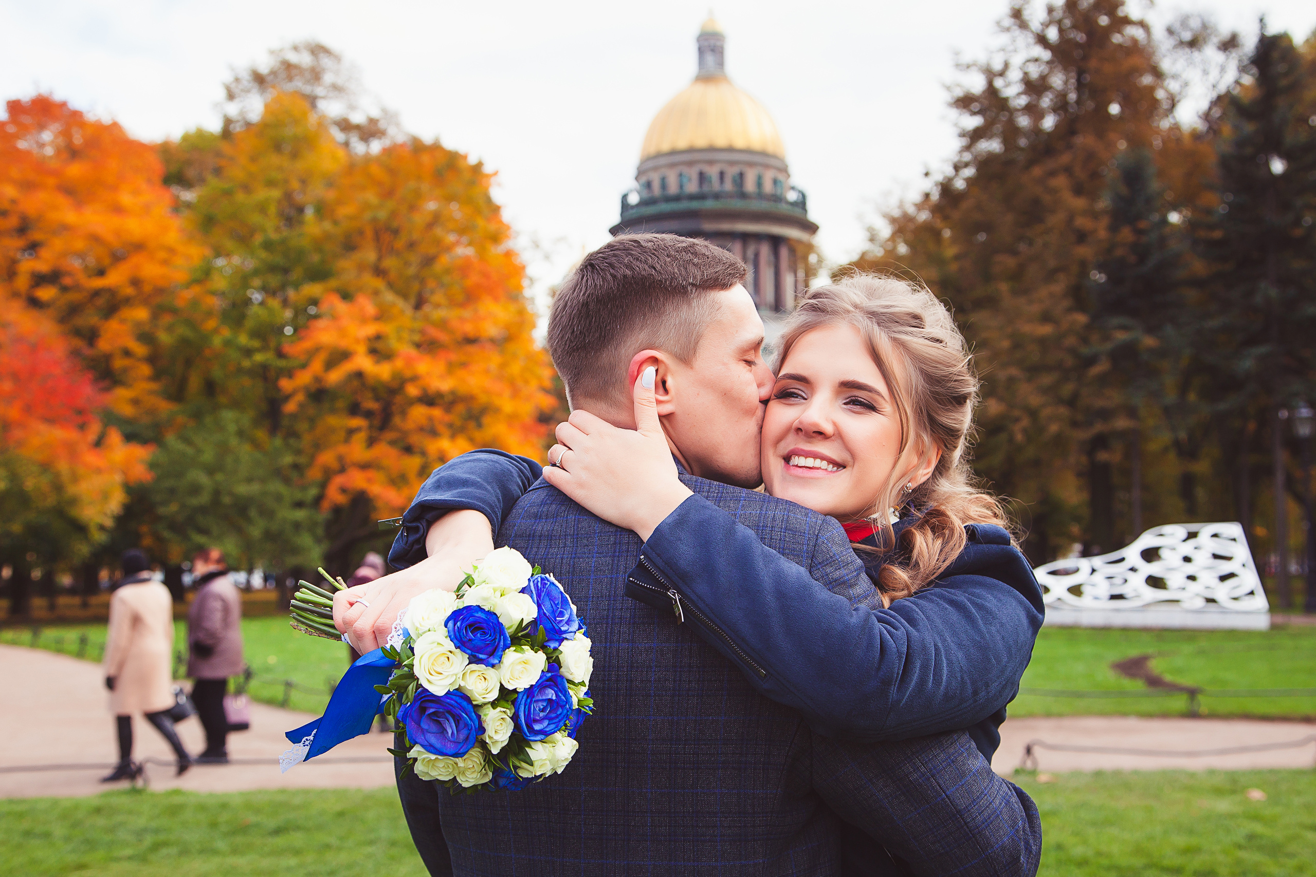 Осенняя свадьба. Фотограф в Санкт-Петербурге Елизавета Сорокина
