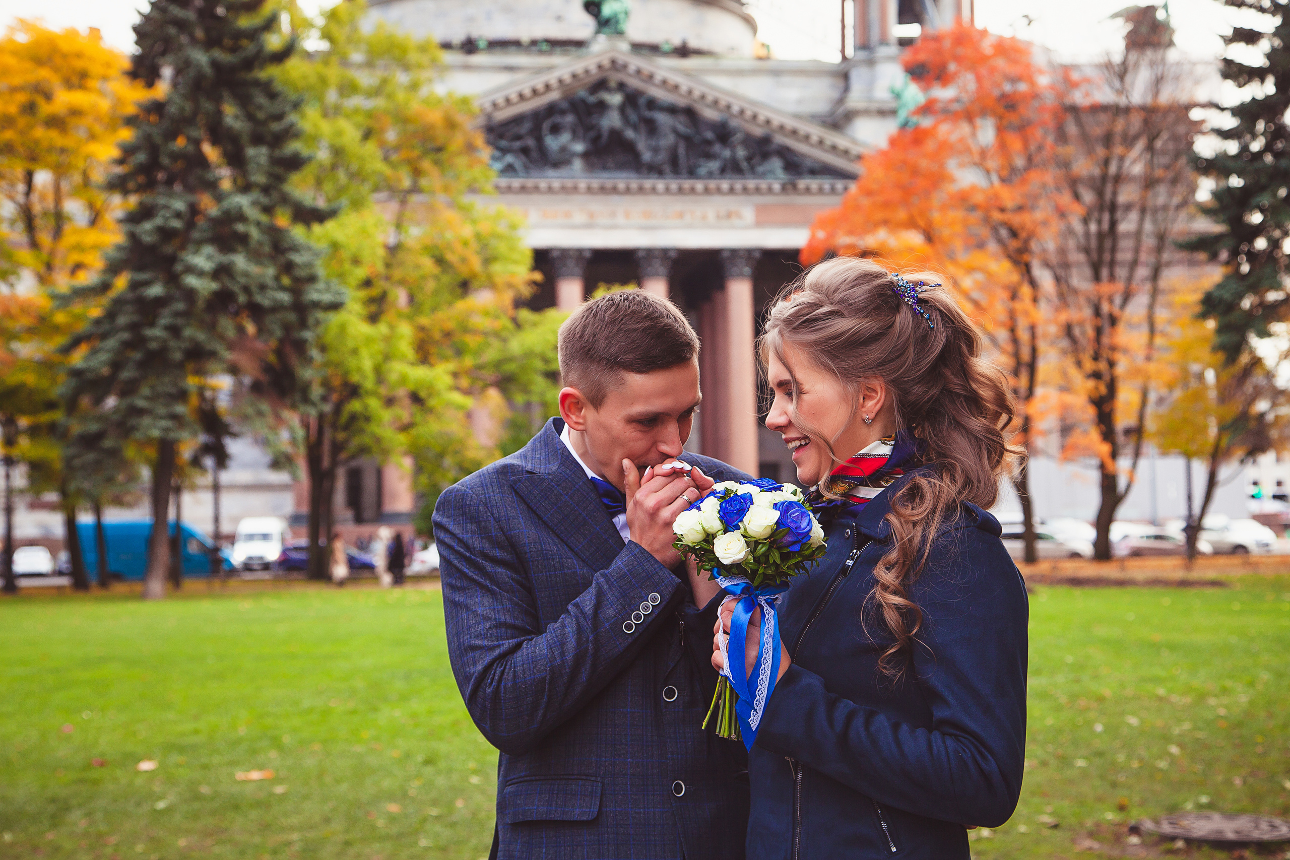 Осенняя свадьба. Фотограф в Санкт-Петербурге Елизавета Сорокина