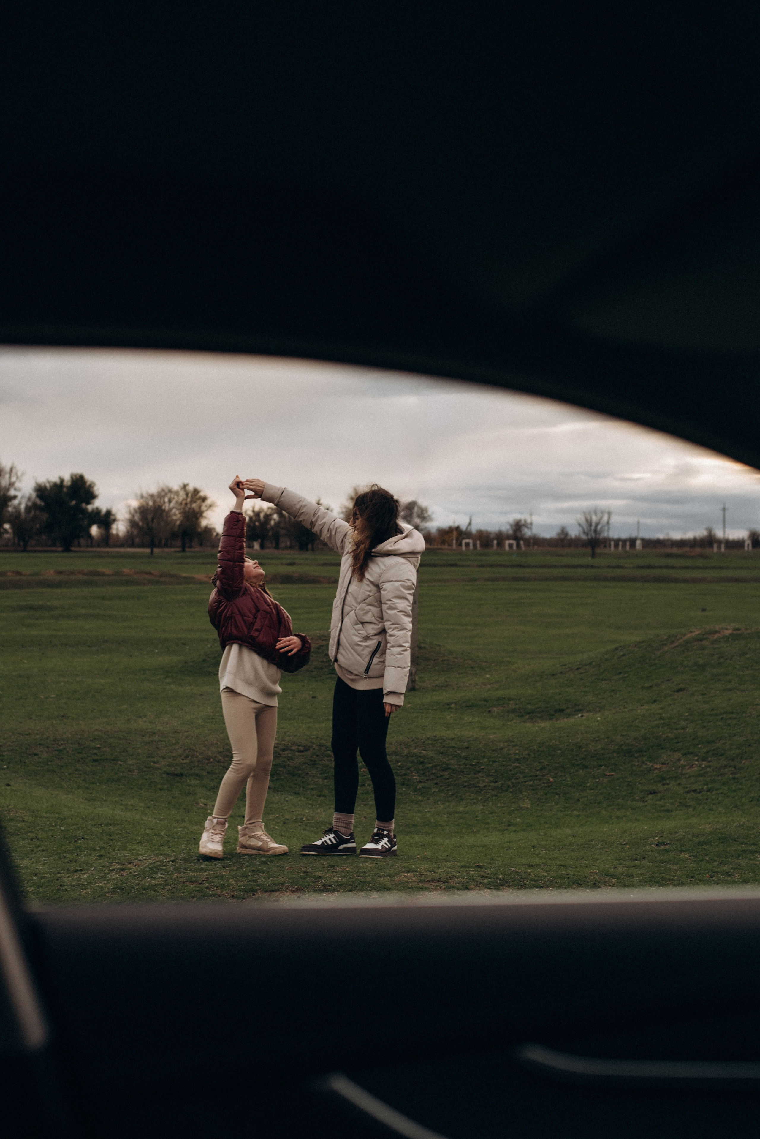 Миша, Настя и Лера