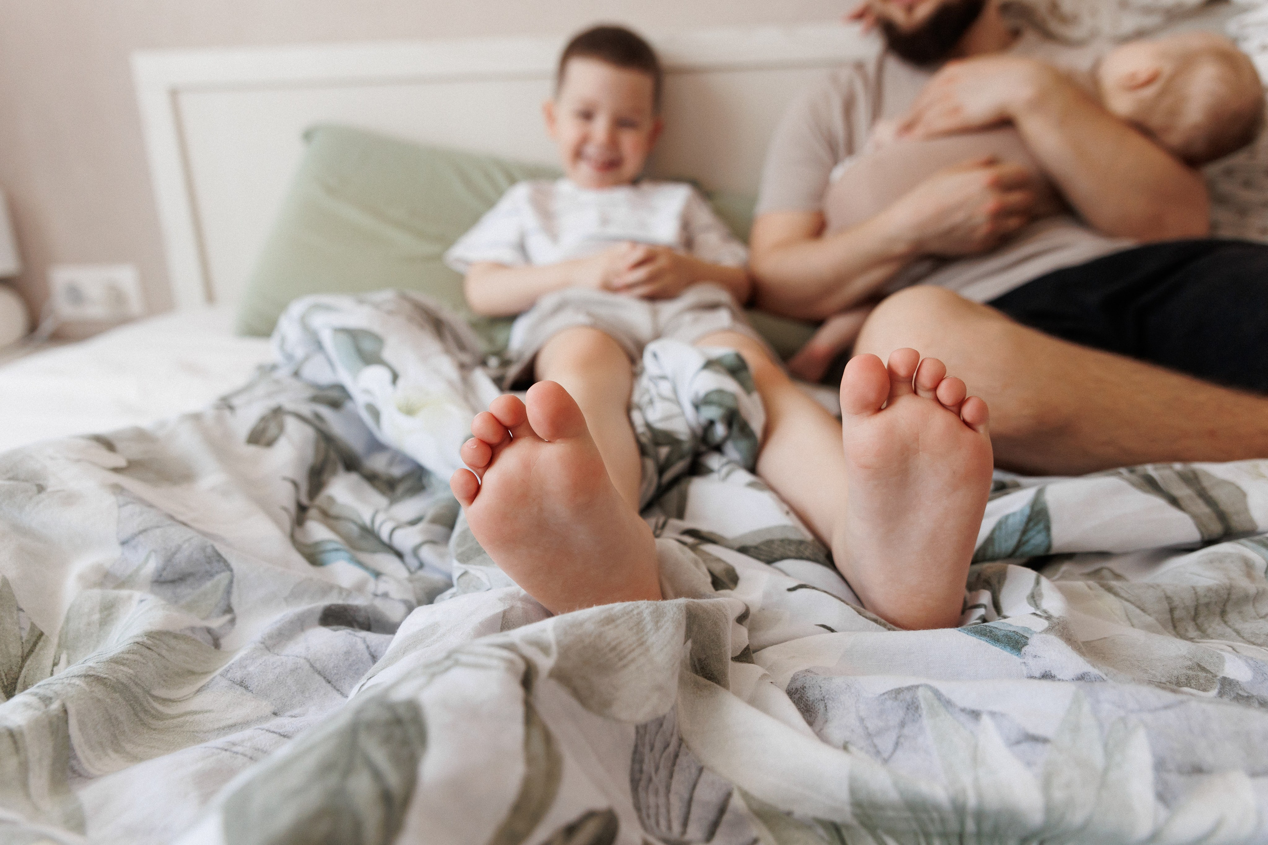 Дружная семья. Семейный фотограф Тюмень Ксения Дереглазова